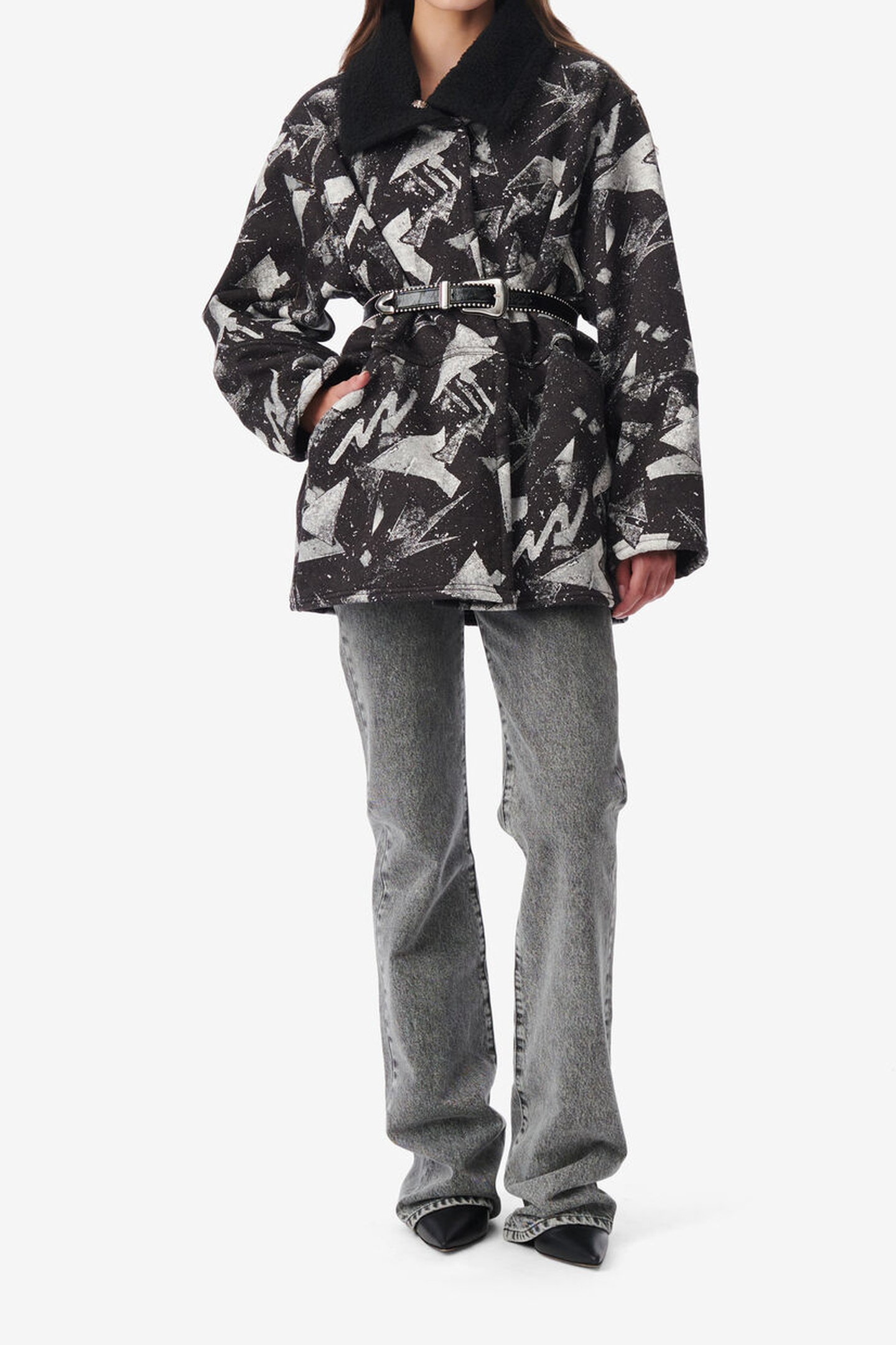 CORENTIN OUTERWEAR BLACK/WHITE 1