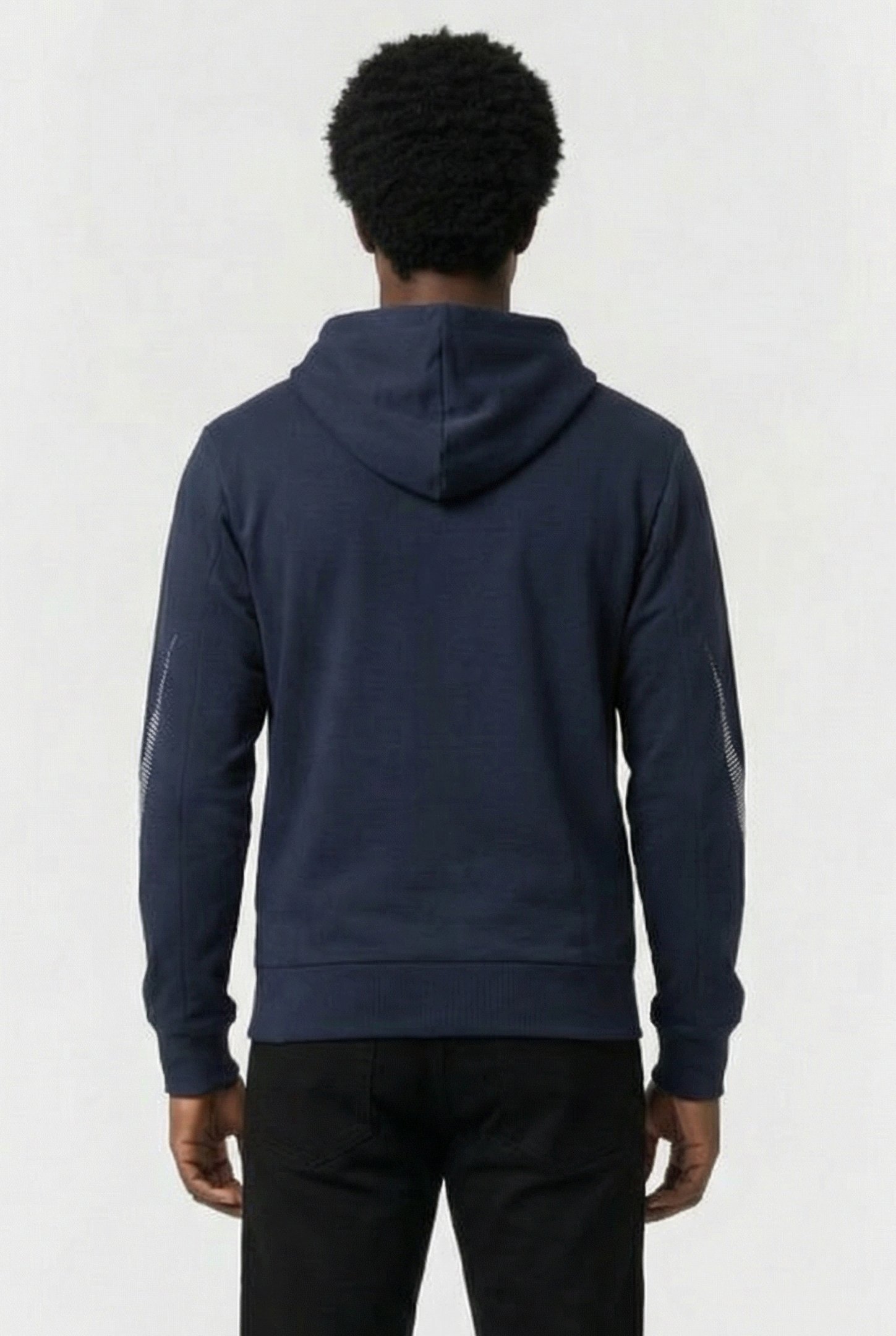 UNISEX TL HOODED JACKET NAVY 3