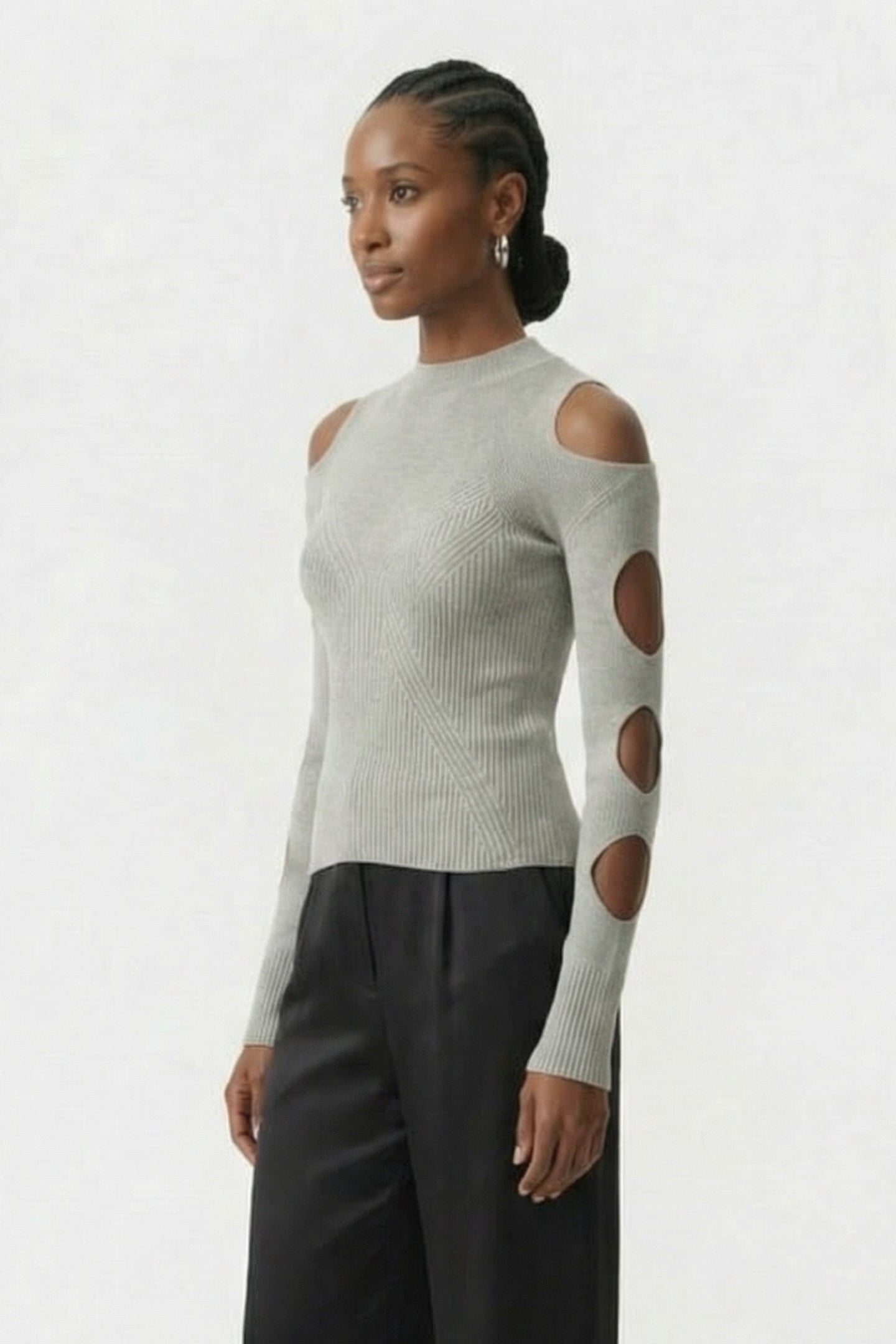 EPIRA PULLOVER STONE GREY 3