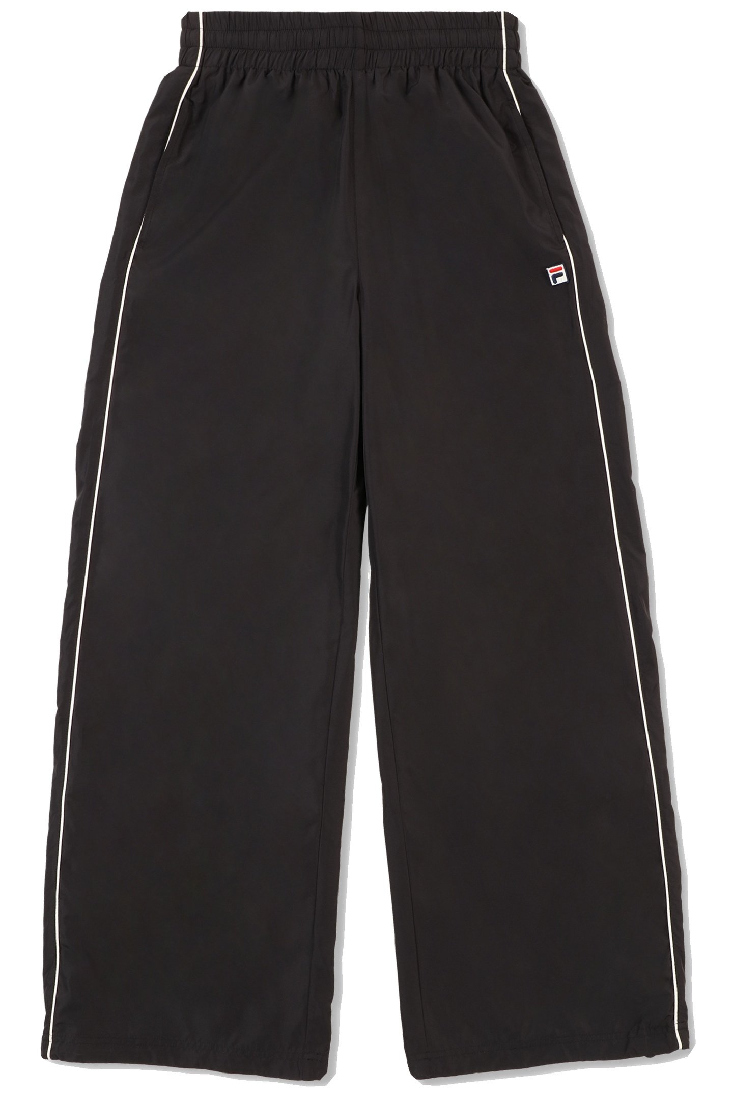 SAN SIRO WIDE WOVEN TRACK PANTS BLACK 2