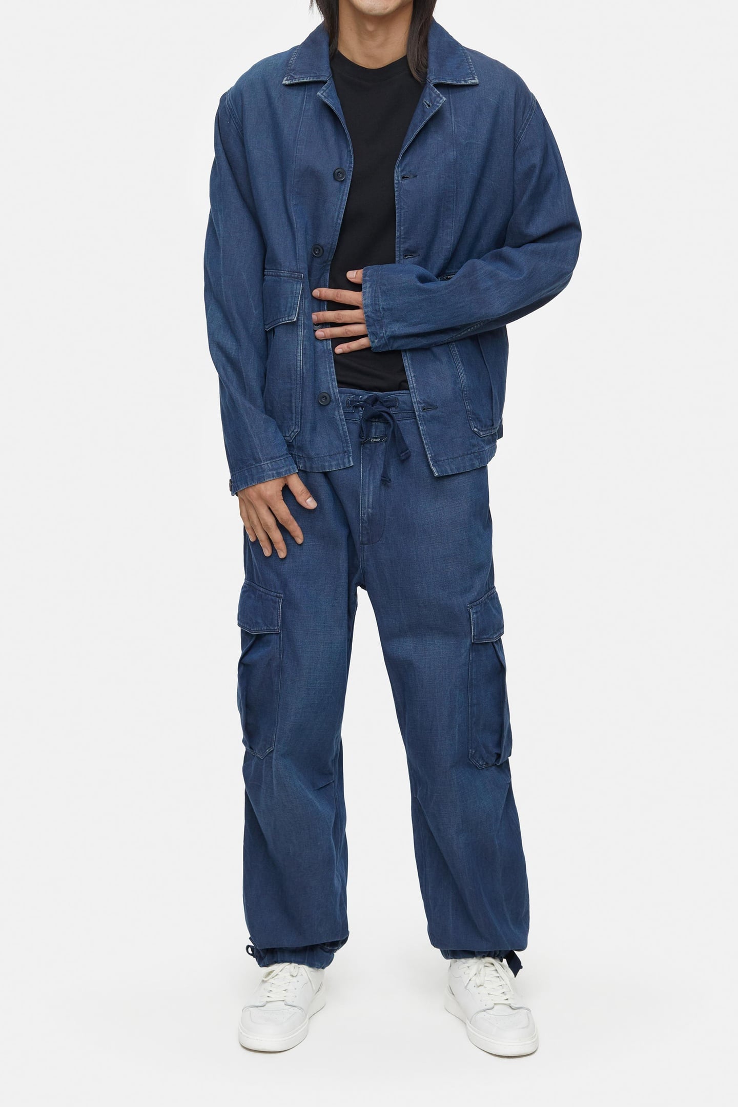 NEWPORT WIDE JEANS DARK BLUE 3