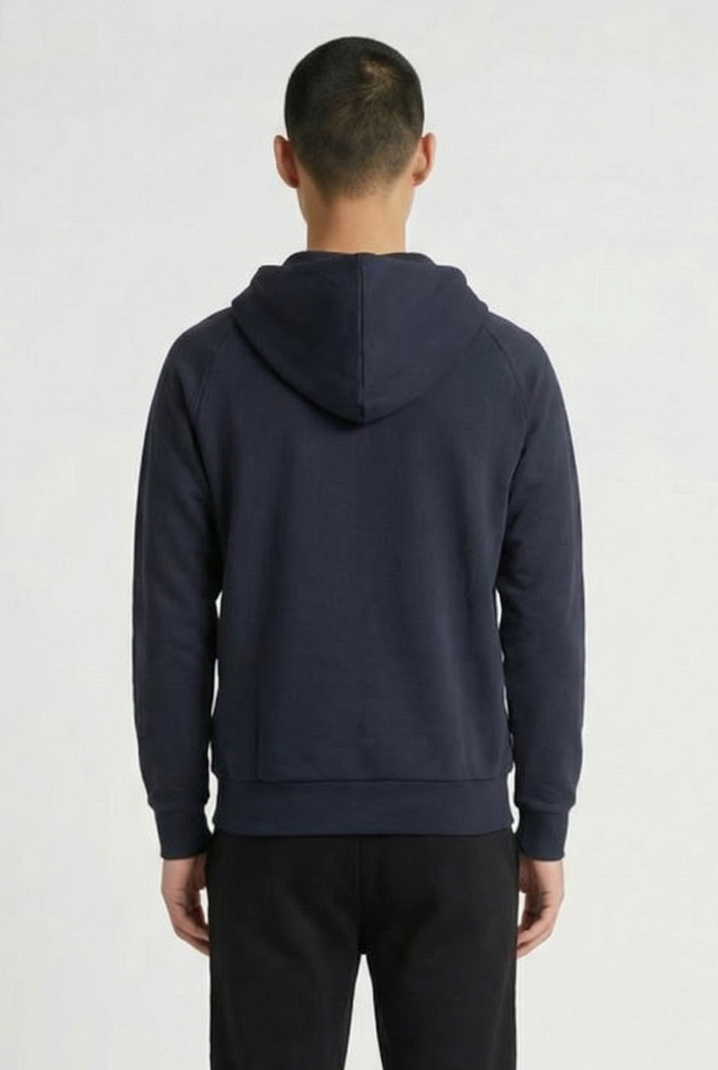 UNISEX TEAM HOODED SWEAT LACED NAVY-LACE 3