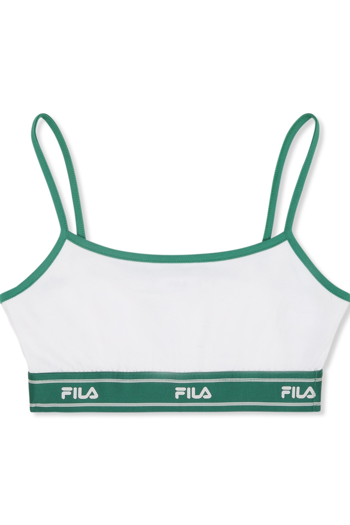 CANDELO TAPED SPAGHETTI BRA TOP BRIGHT WHITE 5