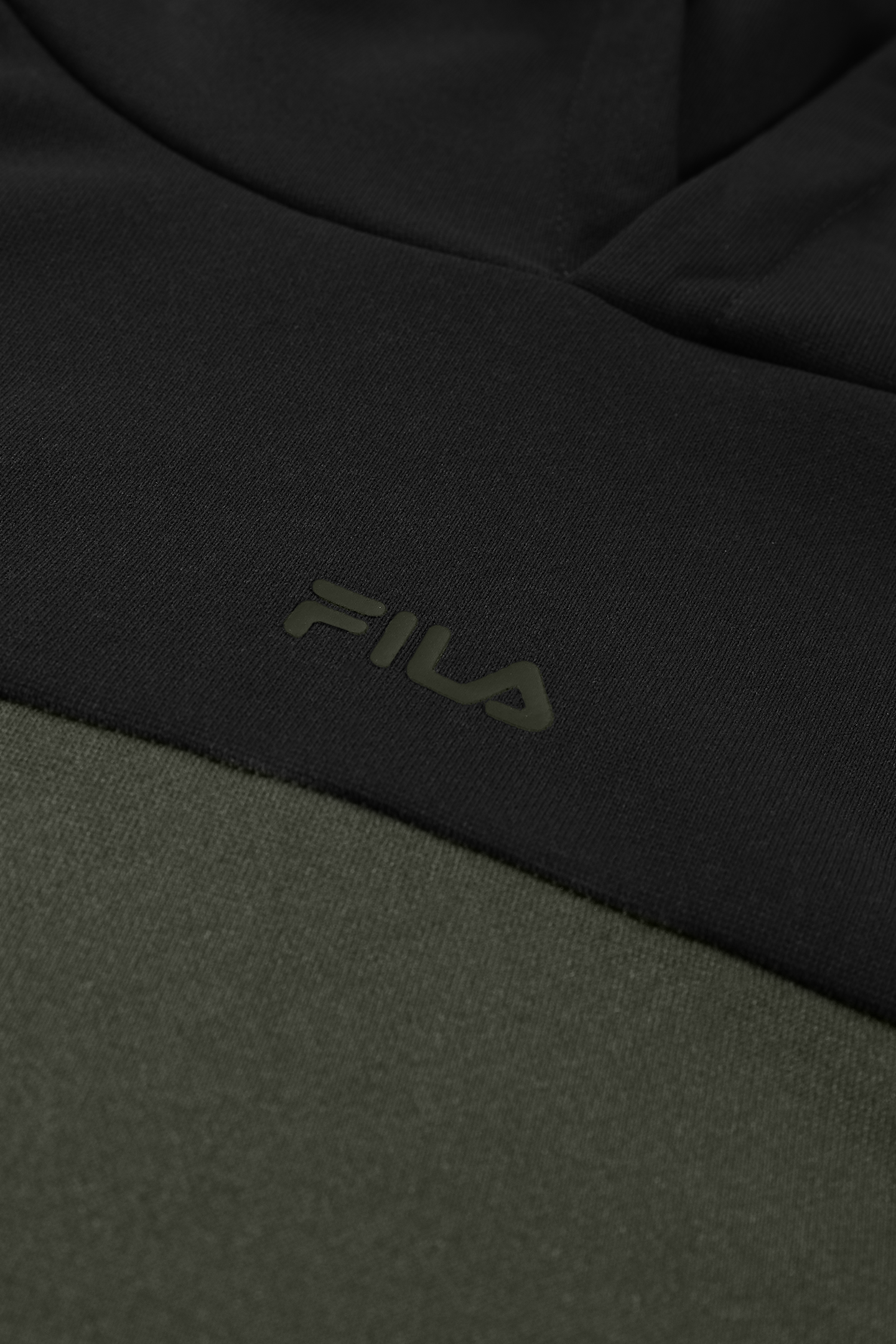 RIVOLI LOOSE BLOCKED HOODIE BLACK 7