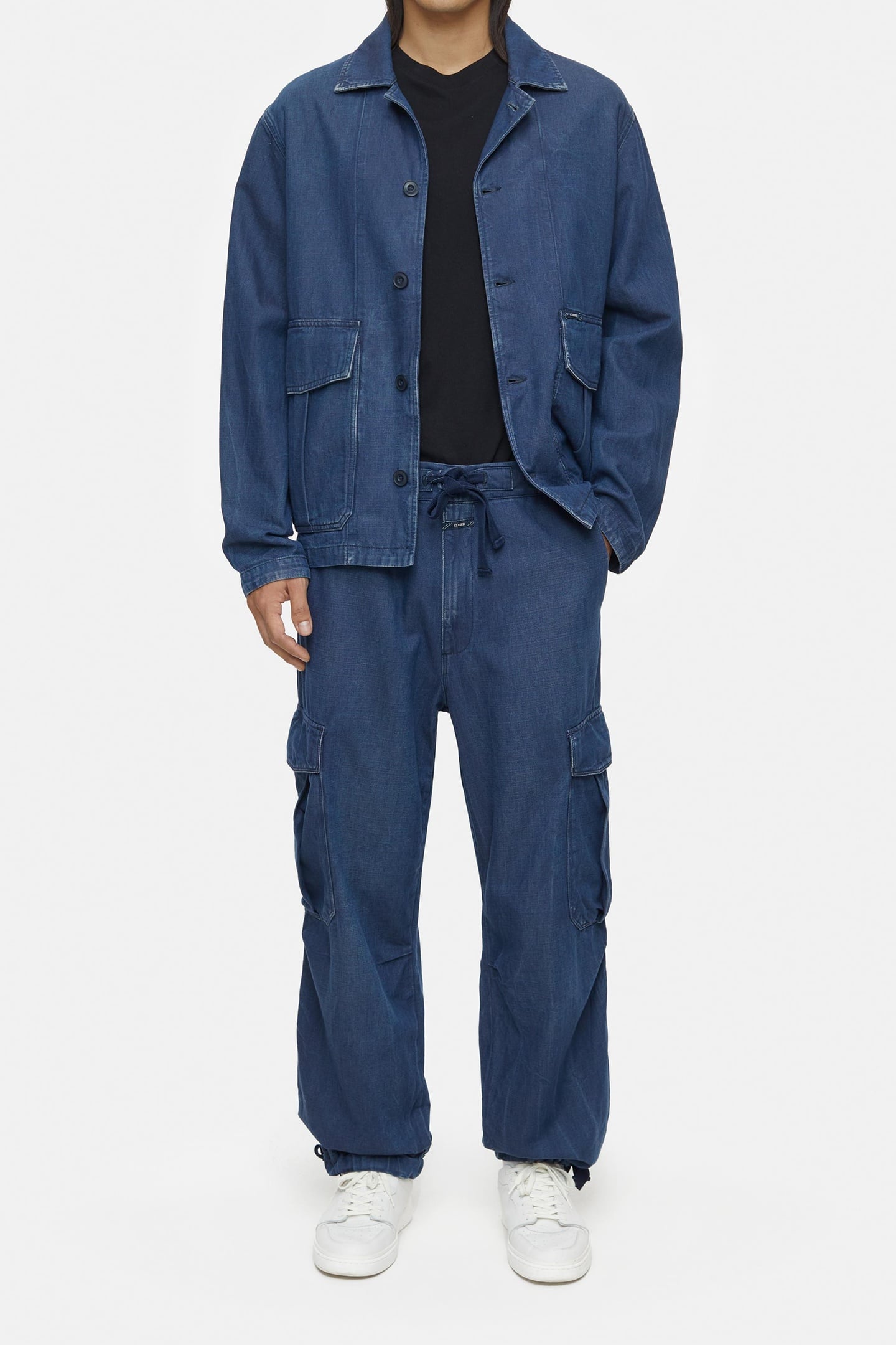 NEWPORT WIDE JEANS DARK BLUE 4