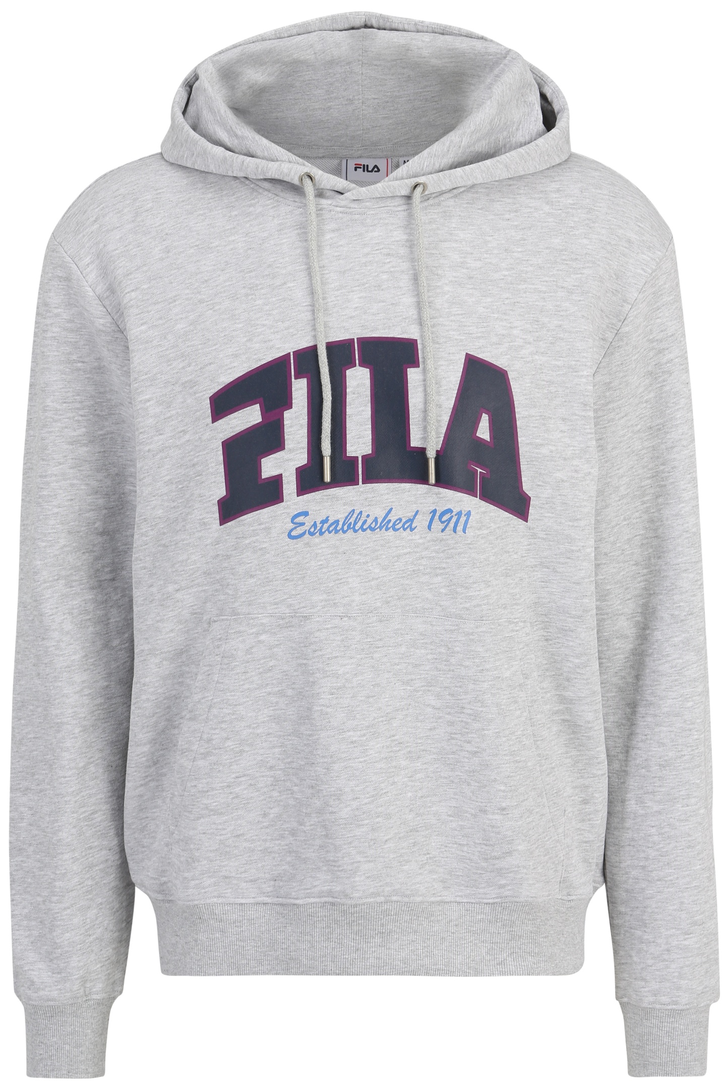 LANDEN REGULAR HOODIE LIGHT GREY MELANGE 4