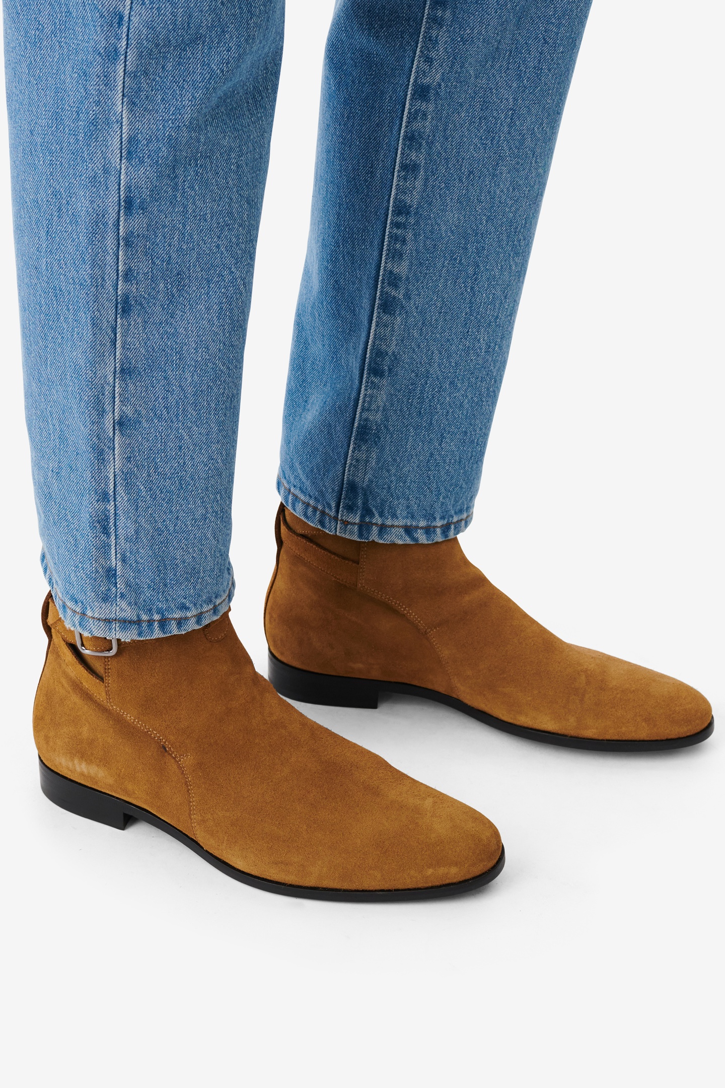 JOHD SUEDE LOW BOOTS BEIGE 1