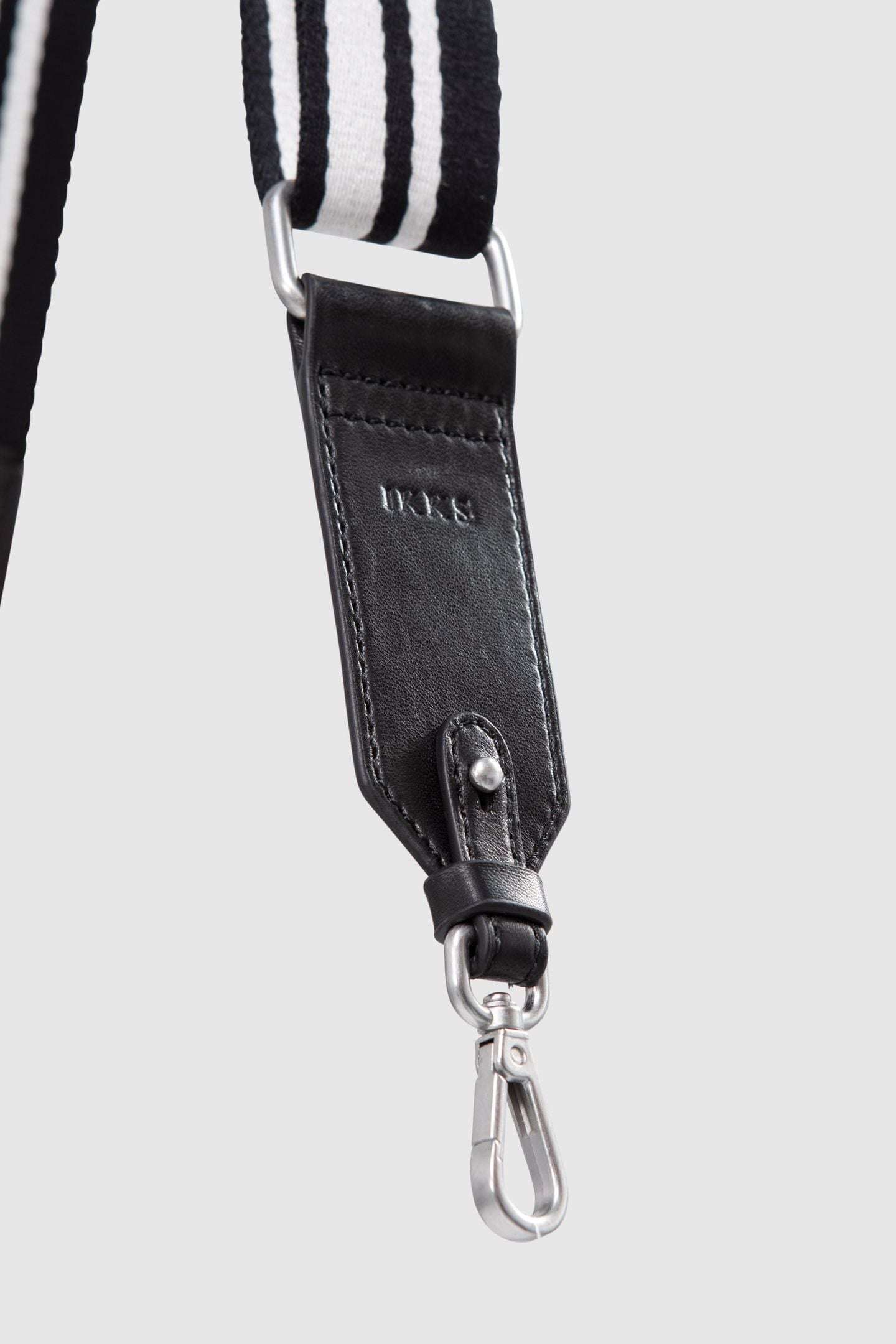 BLACK THE 111 STRAP WITH WHITE STRIPES 3