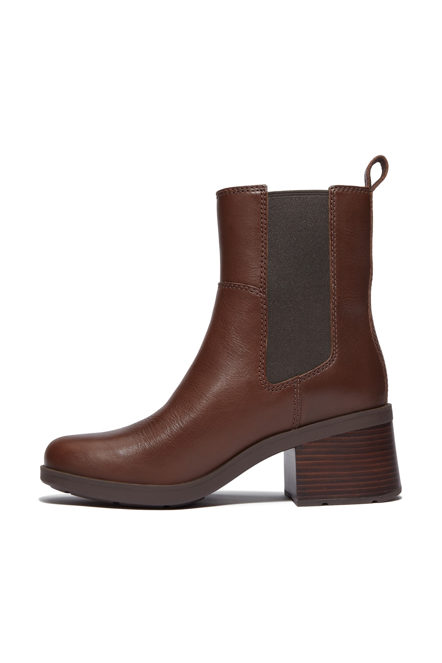 BELLEVAUX MID CHELSEA BOOT DARK BROWN FULL GRAIN 8