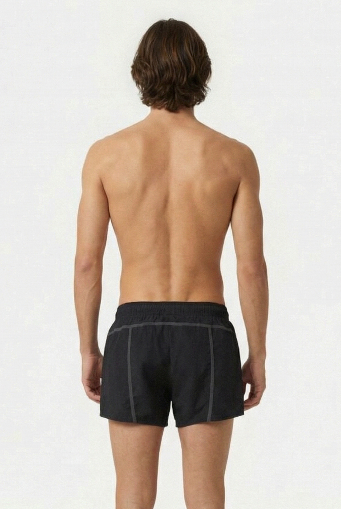 MEN'S ARENA PRO_FILE BEACH X-SHORT BLACK-ASPHALT-GOLD 2