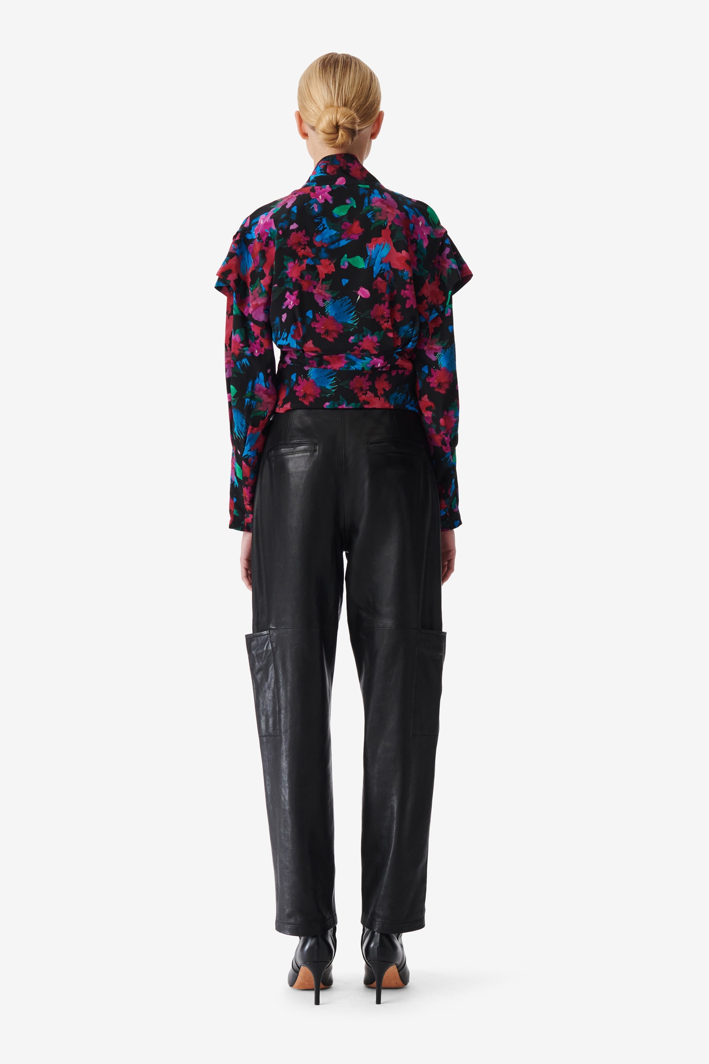 MARTINA TOP BLACK MULTICO 2