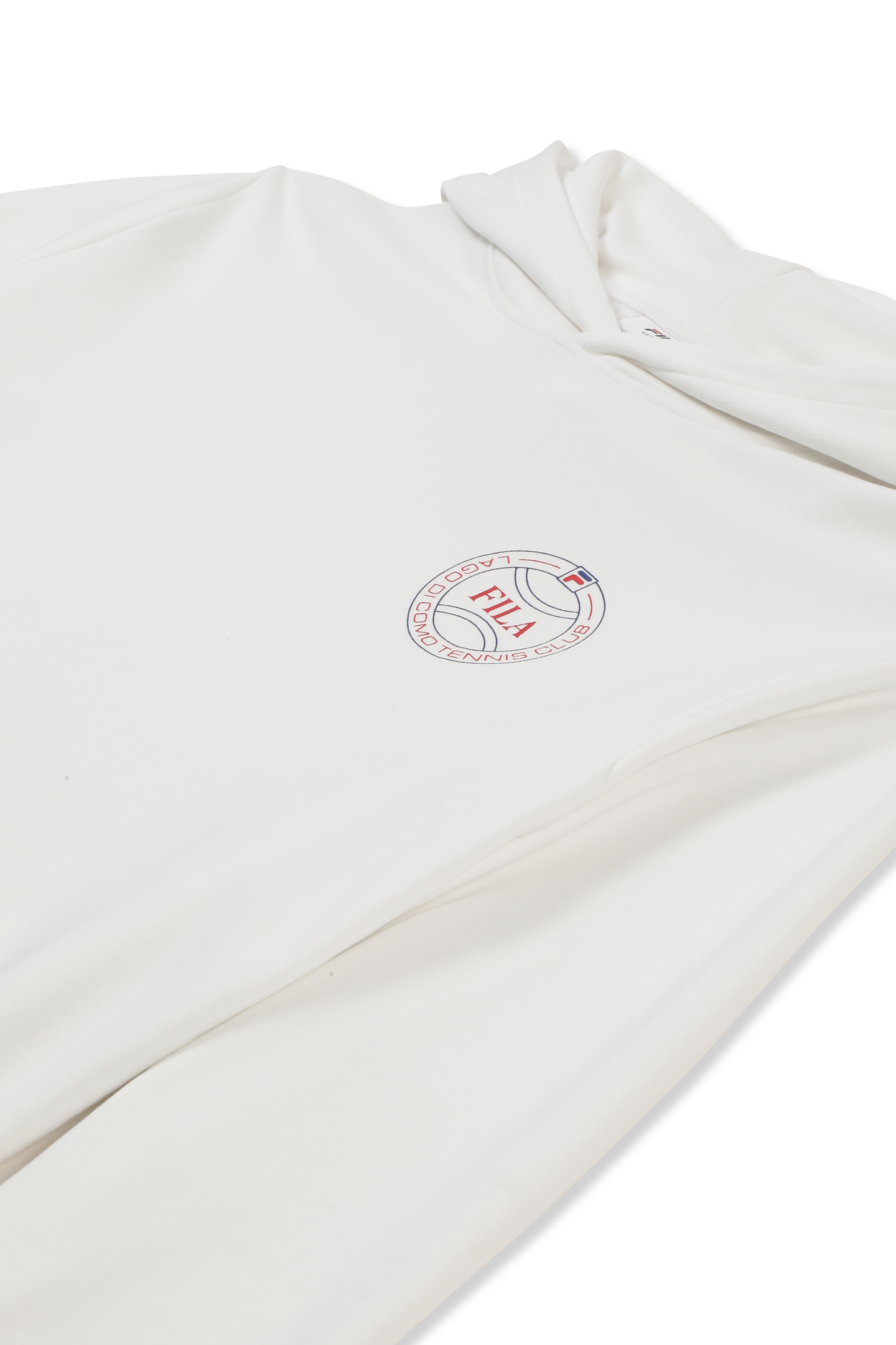 PARELLA RELAXED GRAPHIC HOODIE BRIGHT WHITE 7