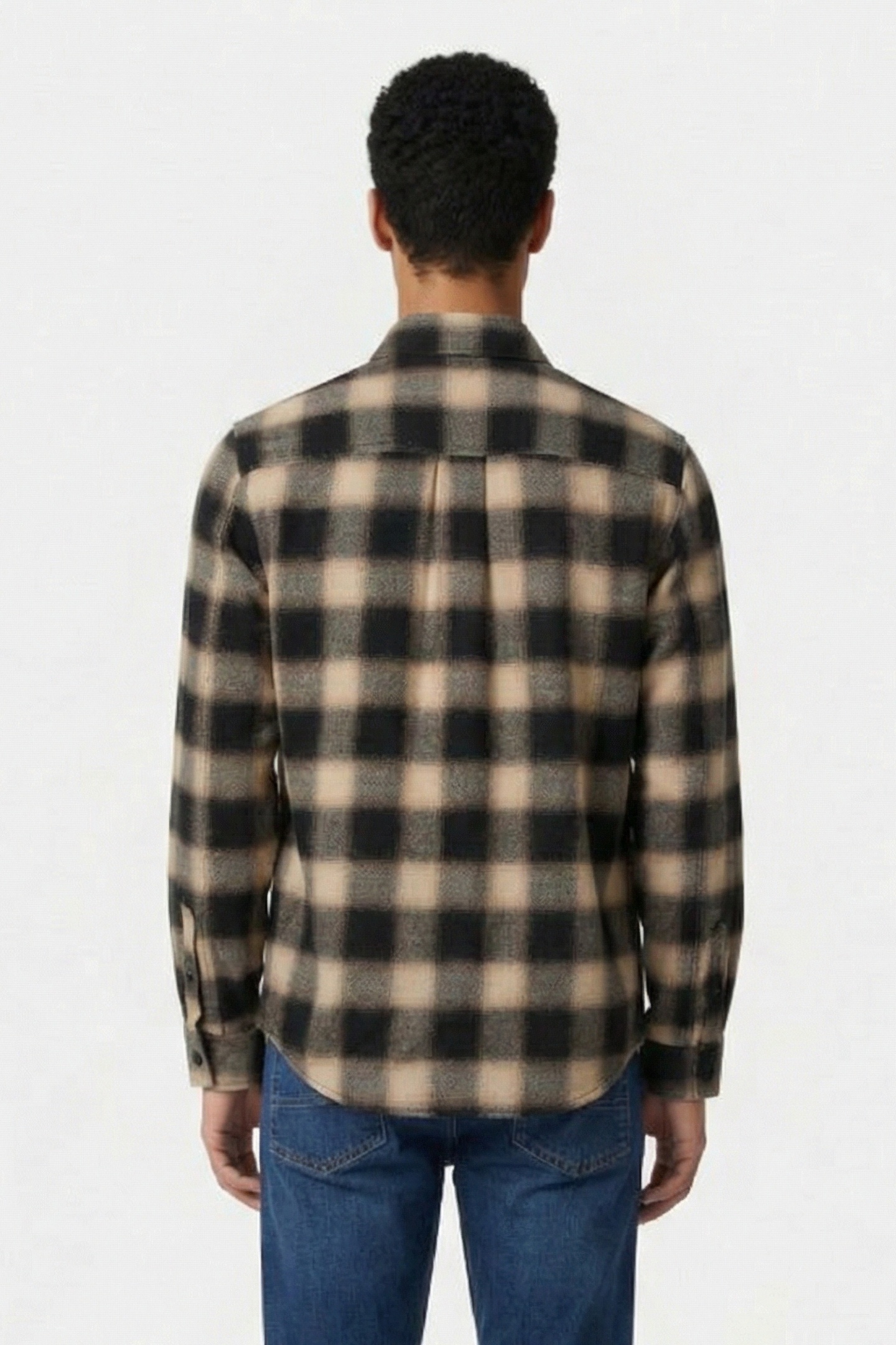 FLOYD SHIRT MIXED BEIGE 2