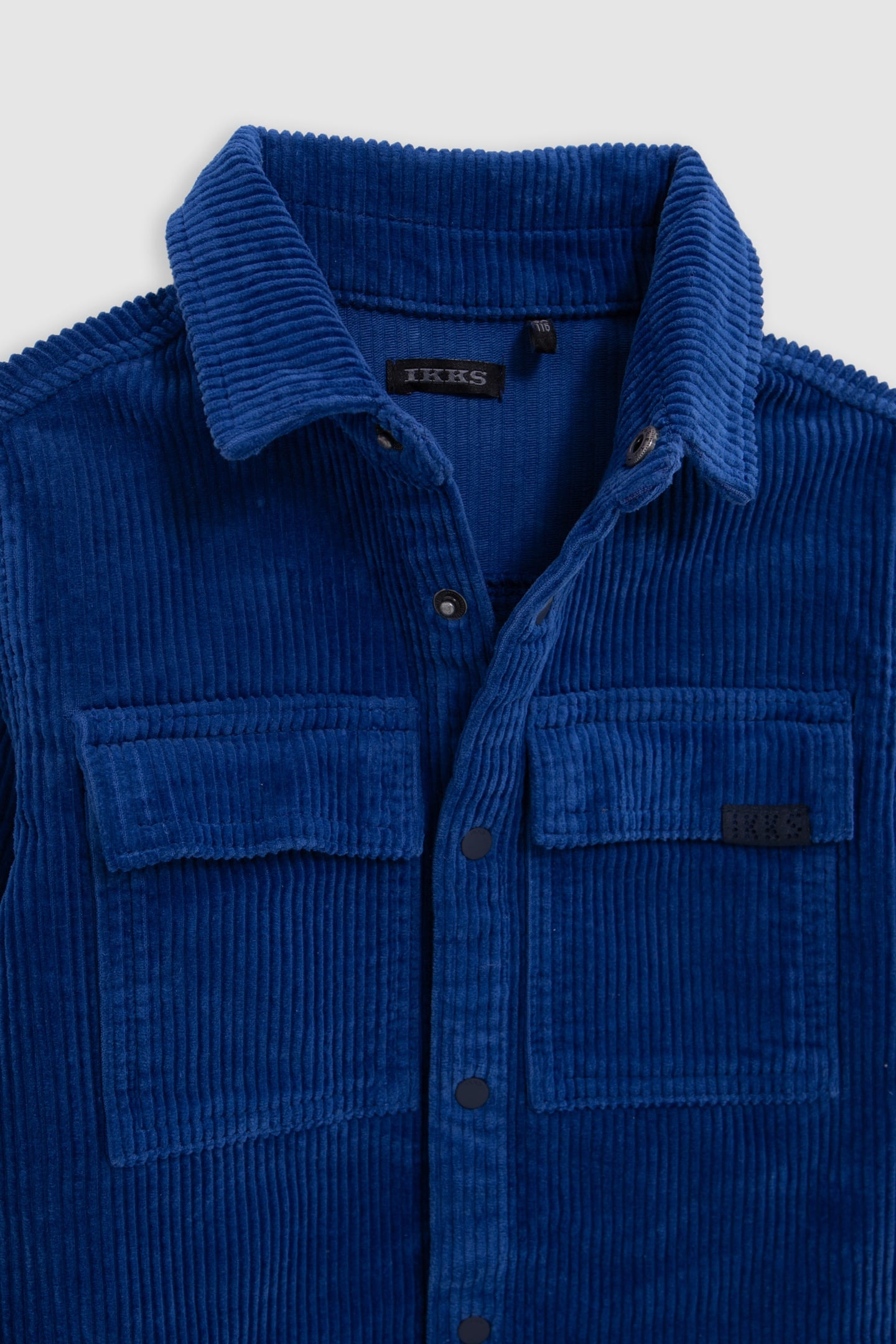BOY'S BLUE CORDUROY OVERSHIRT 3