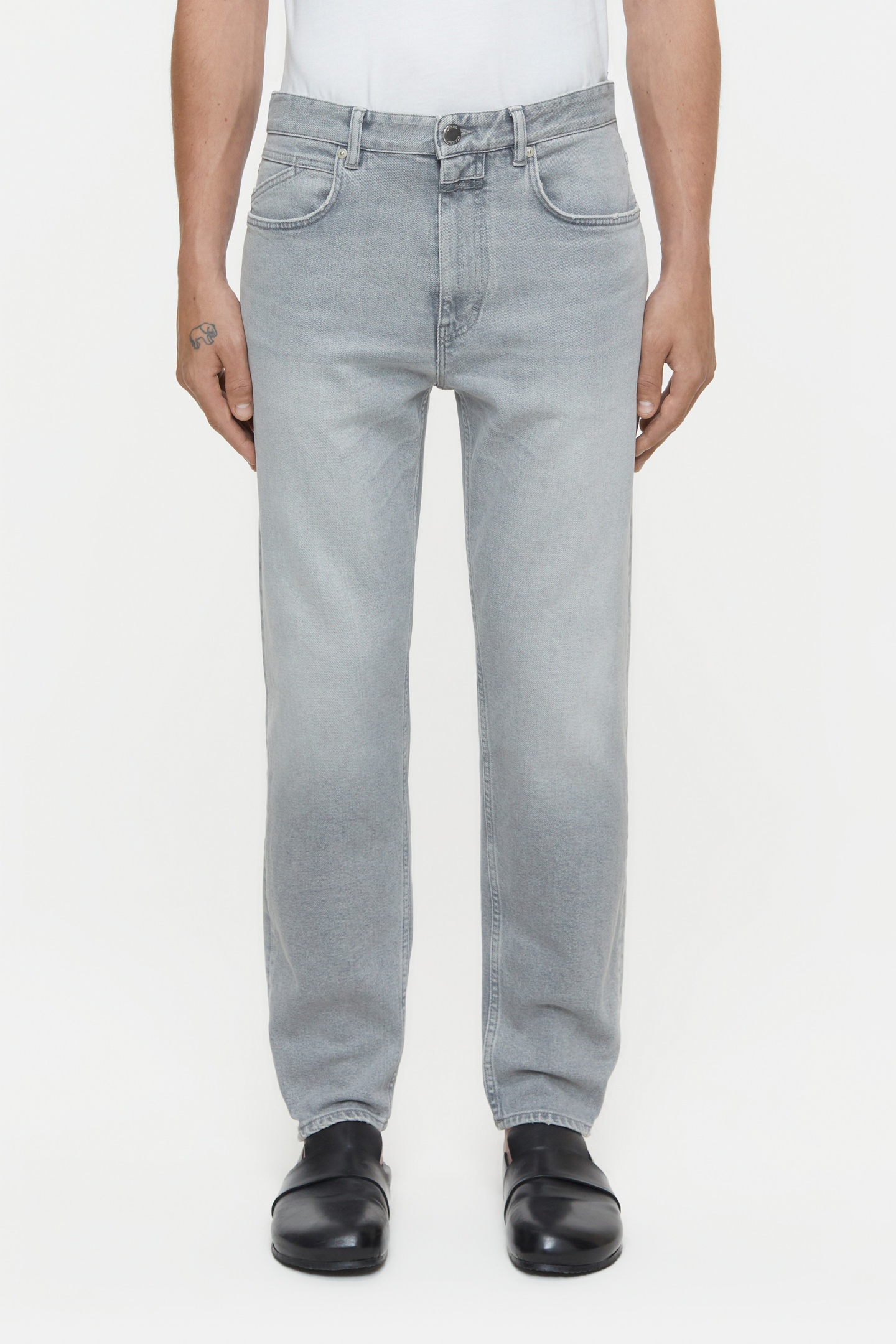 COOPER TRUE JEANS LIGHT GREY 3