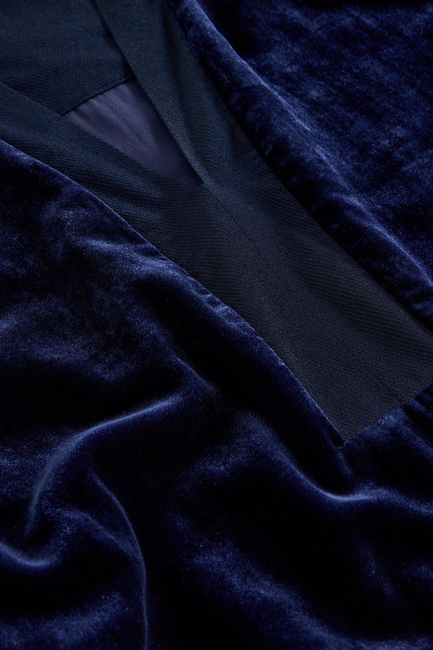 JUNE VELVET DRESS DARK NAVY 5
