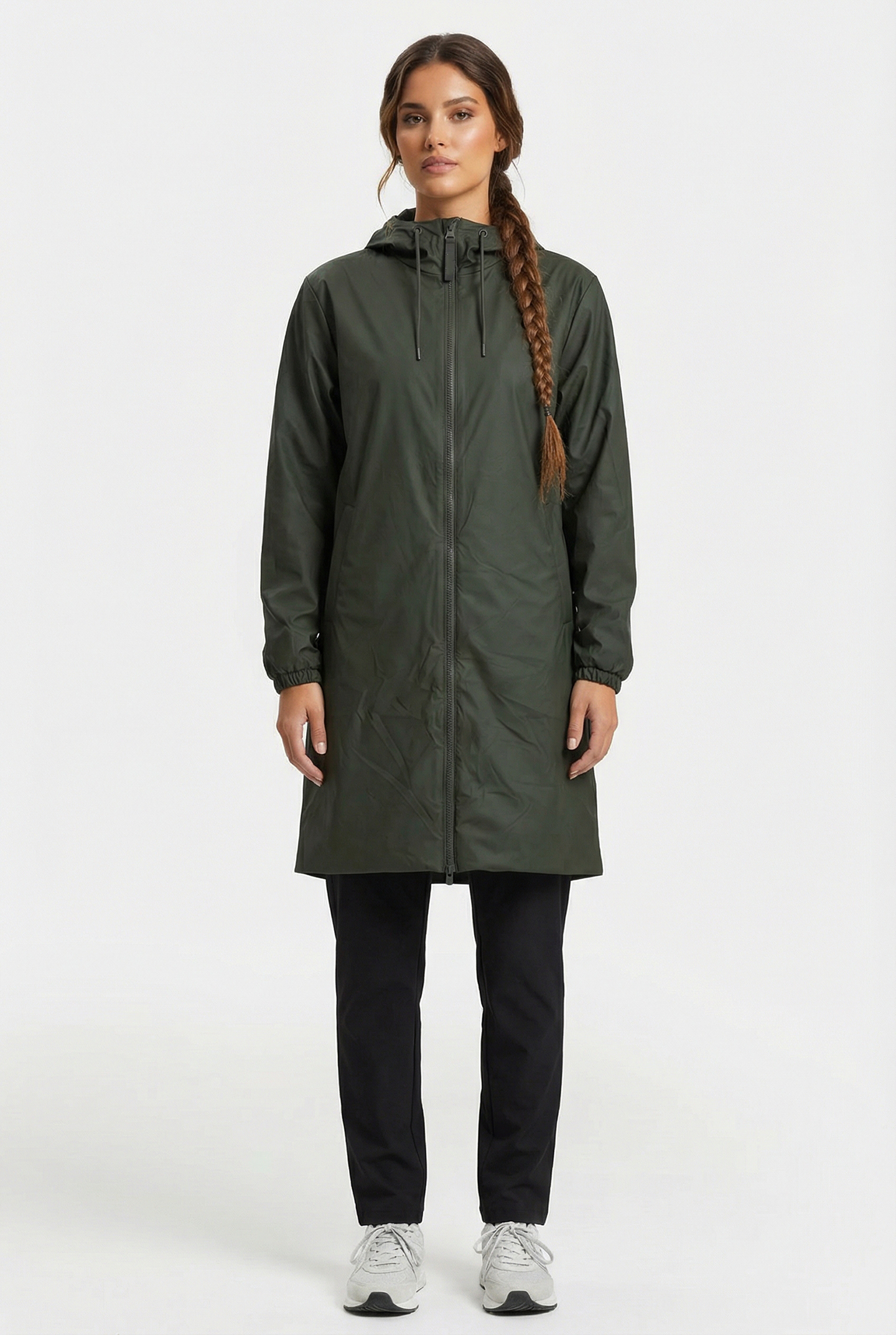 UNISEX LOHJA LONGER INSULATED JACKET W3T2 GREEN 2