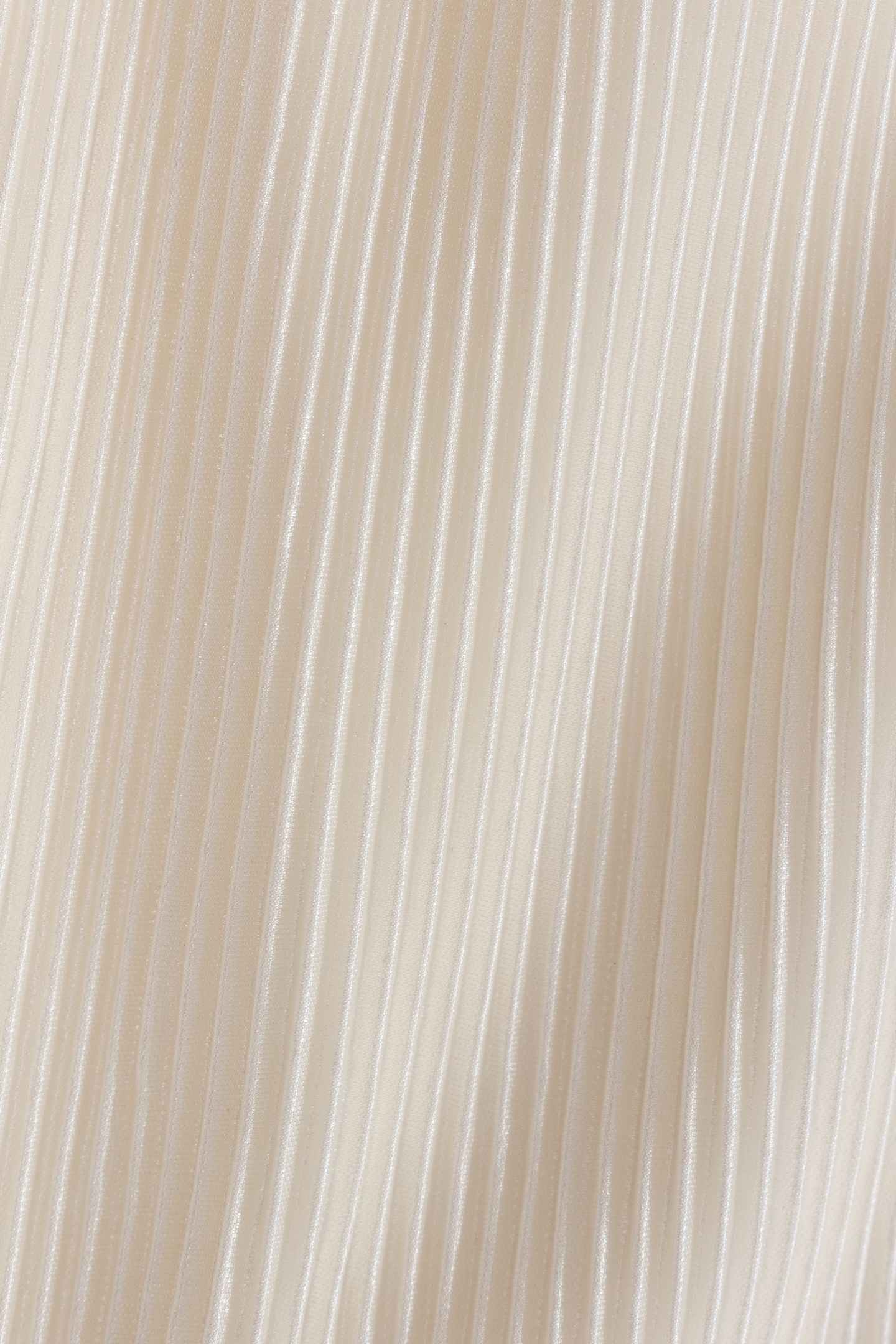 ECRU WIDE-LEG PANTS WITH SEQUINED PLEATS 7