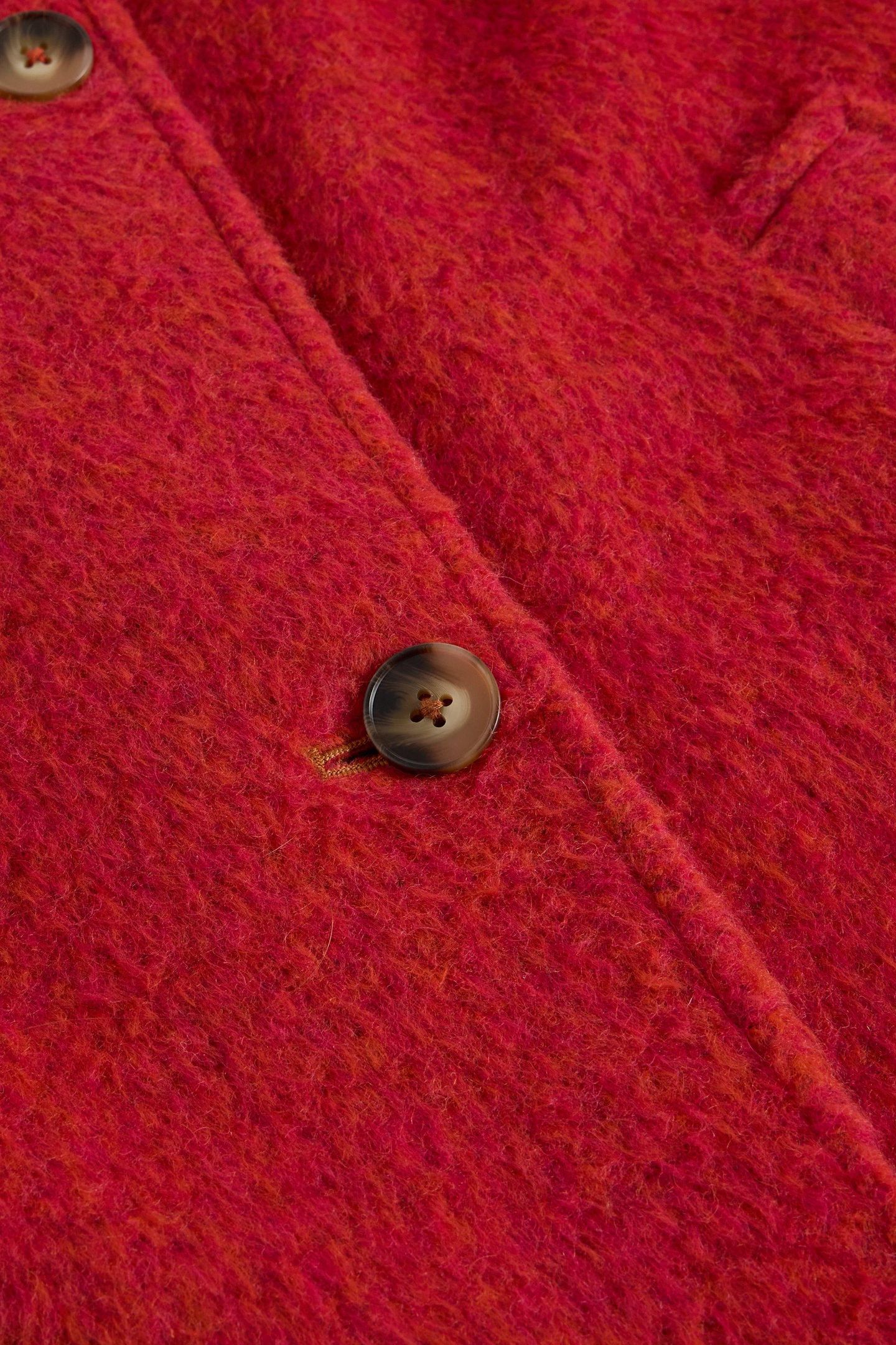 KELSEY WOOL BLEND COAT BRIGHT RED 4