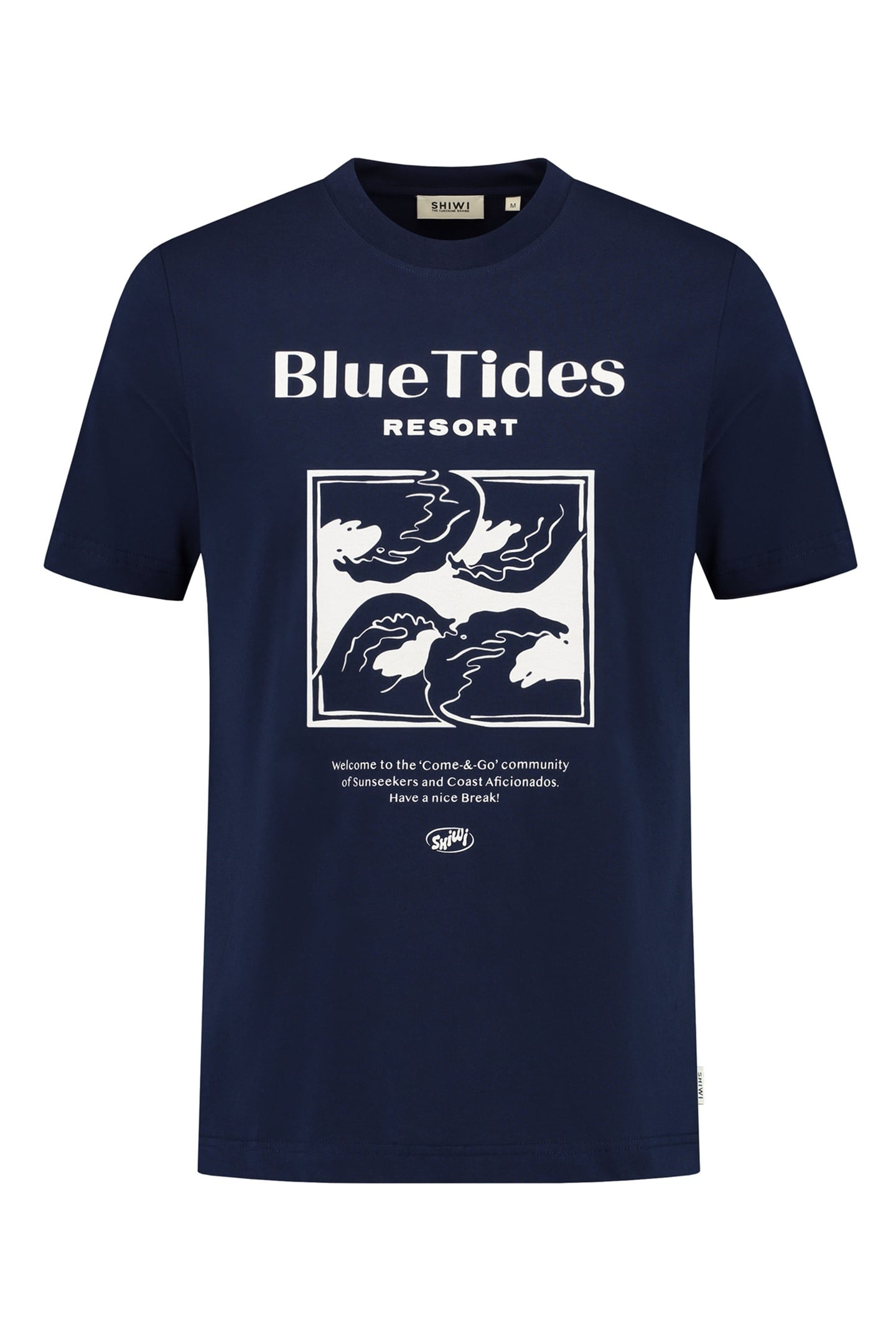 LIAM REGULAR T-SHIRT BLUE TIDES BLUE DARK NAVY 5