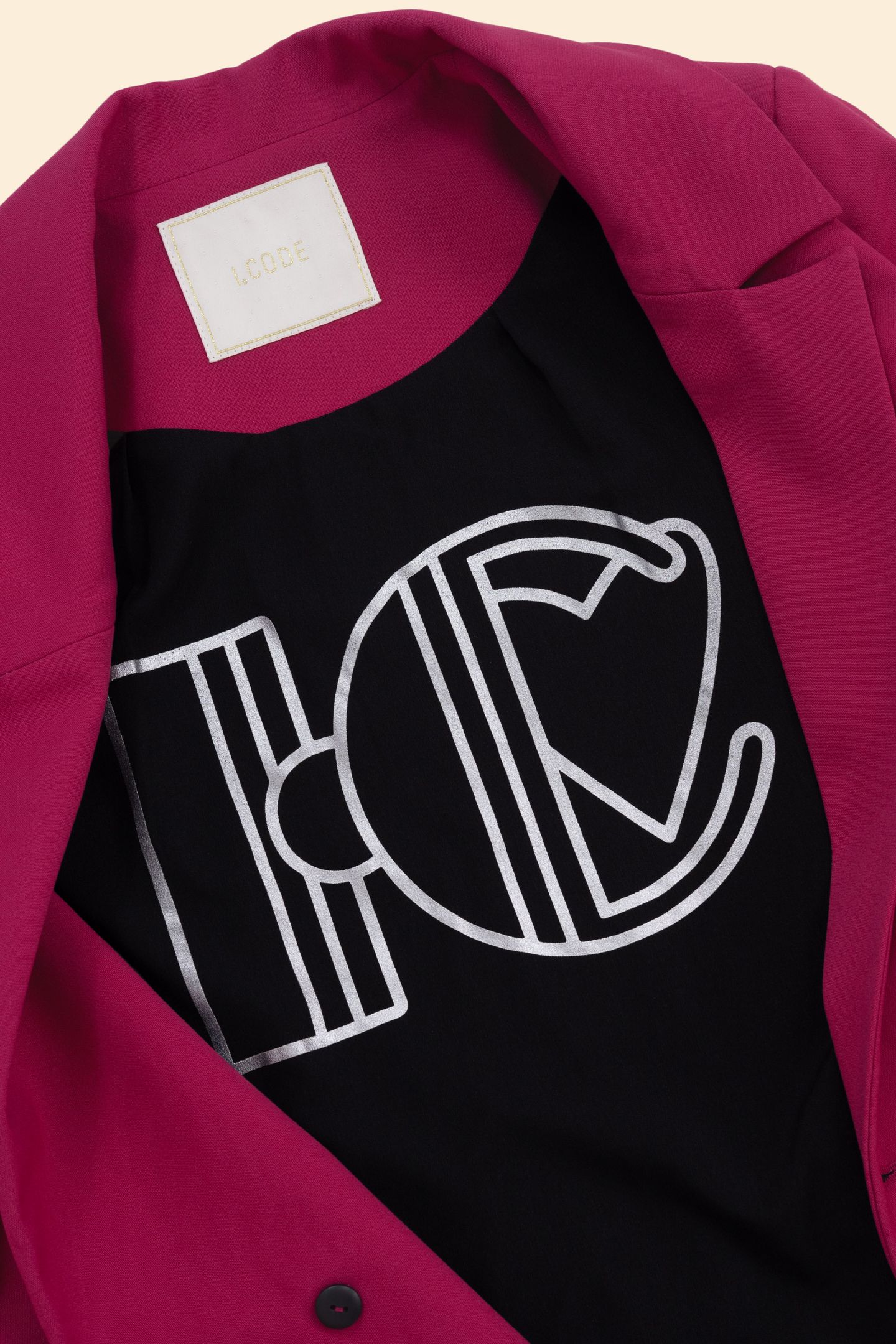 PURPLE DOUBLE-BREASTED SUIT JACKET VIOLINE 7