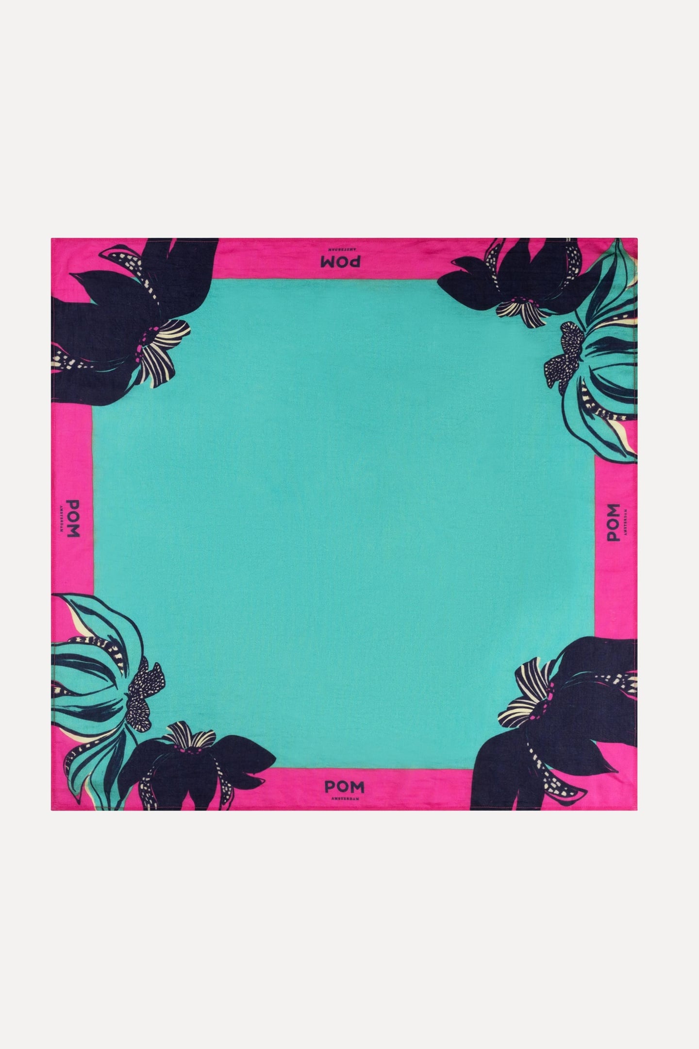 SHAWL - FRESH GREEN FLORAL 2