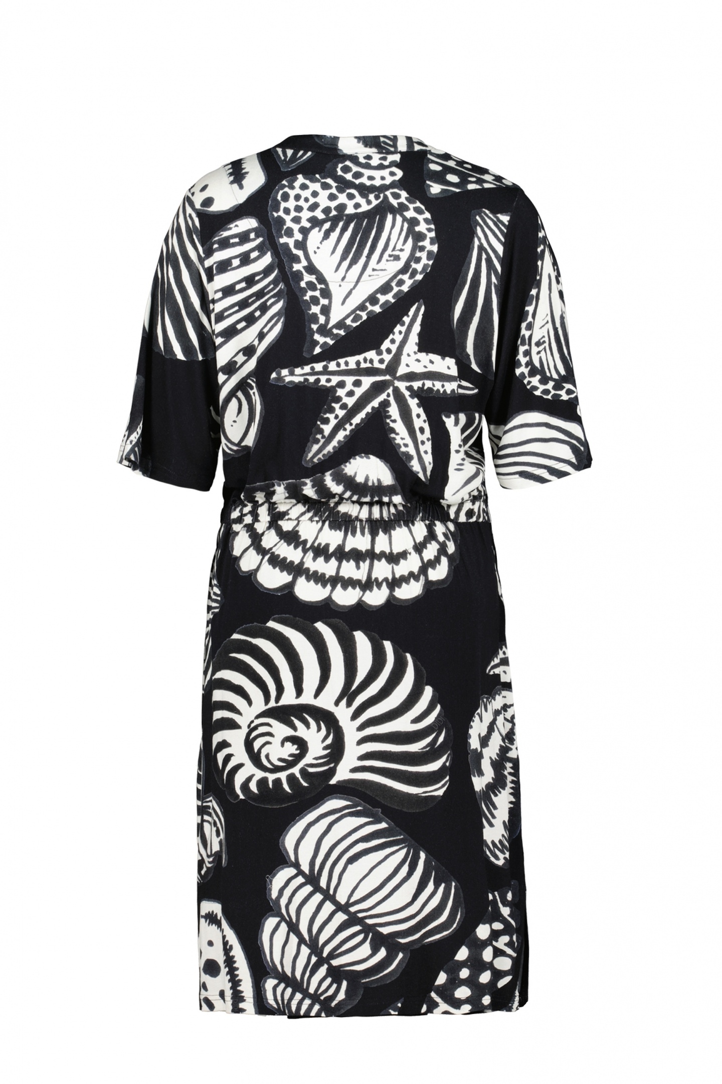 DRESS BAILY IN BLACK WITH SHELL SYMPHONY XXL PRINT 5