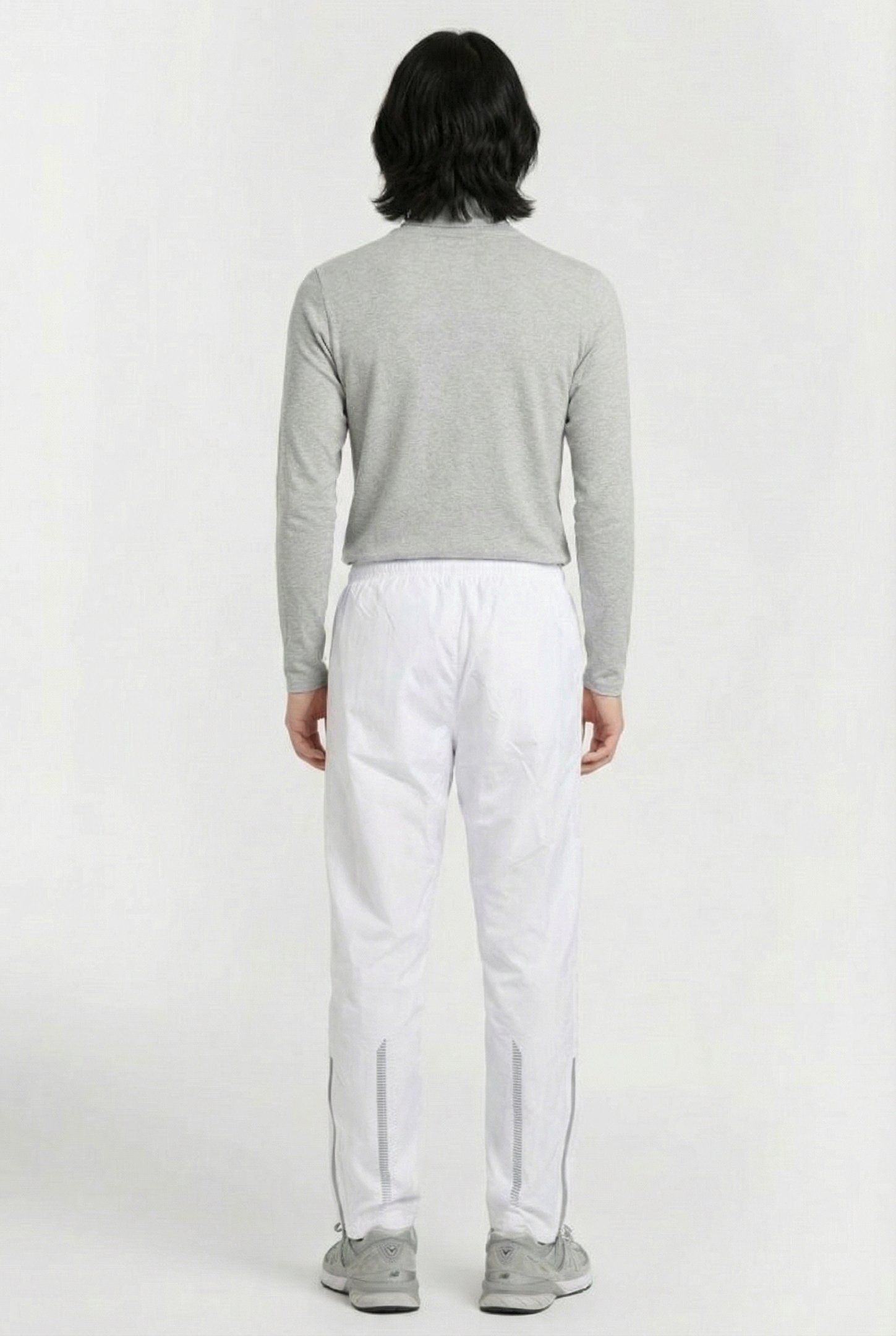UNISEX TL WARM UP PANT WHITE 4