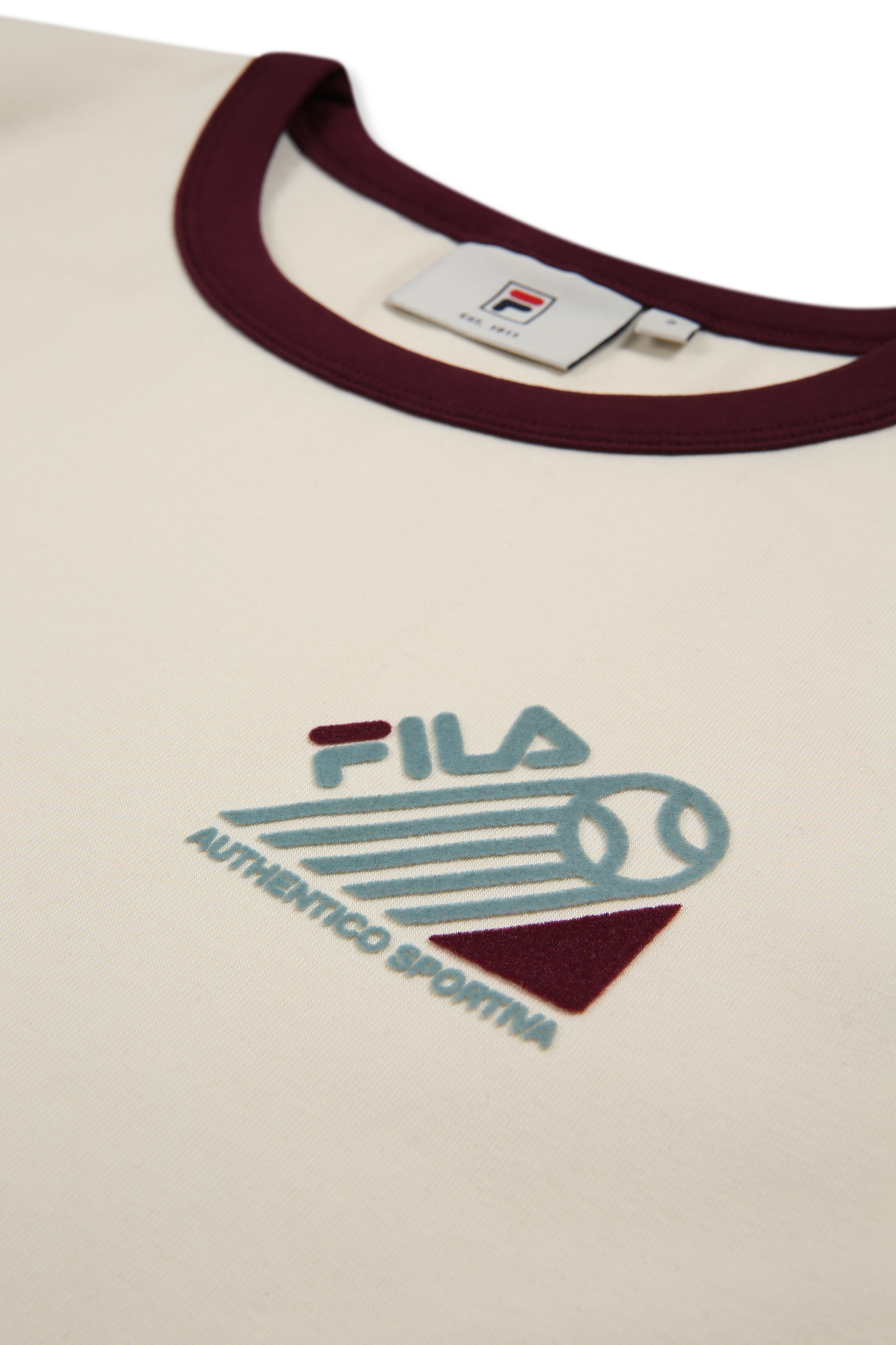 BELLANO SLIM RINGER T-SHIRT EGRET 7