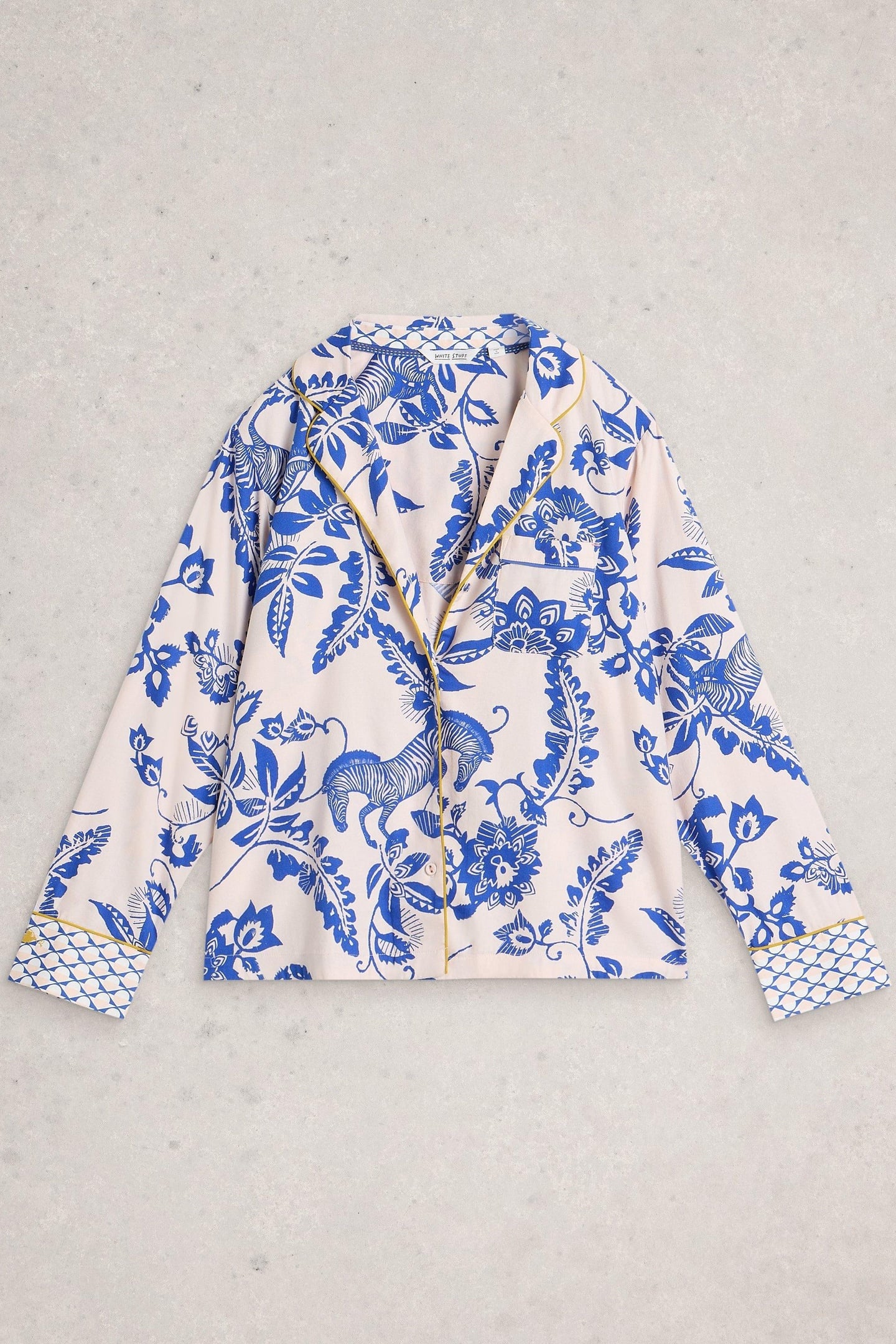 NINA ORGANIC PJ SHIRT PINK PRINT 3