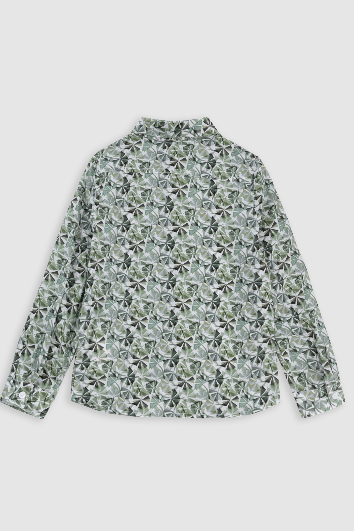 GREEN PRISM LIBERTY FABRIC SHIRT 2