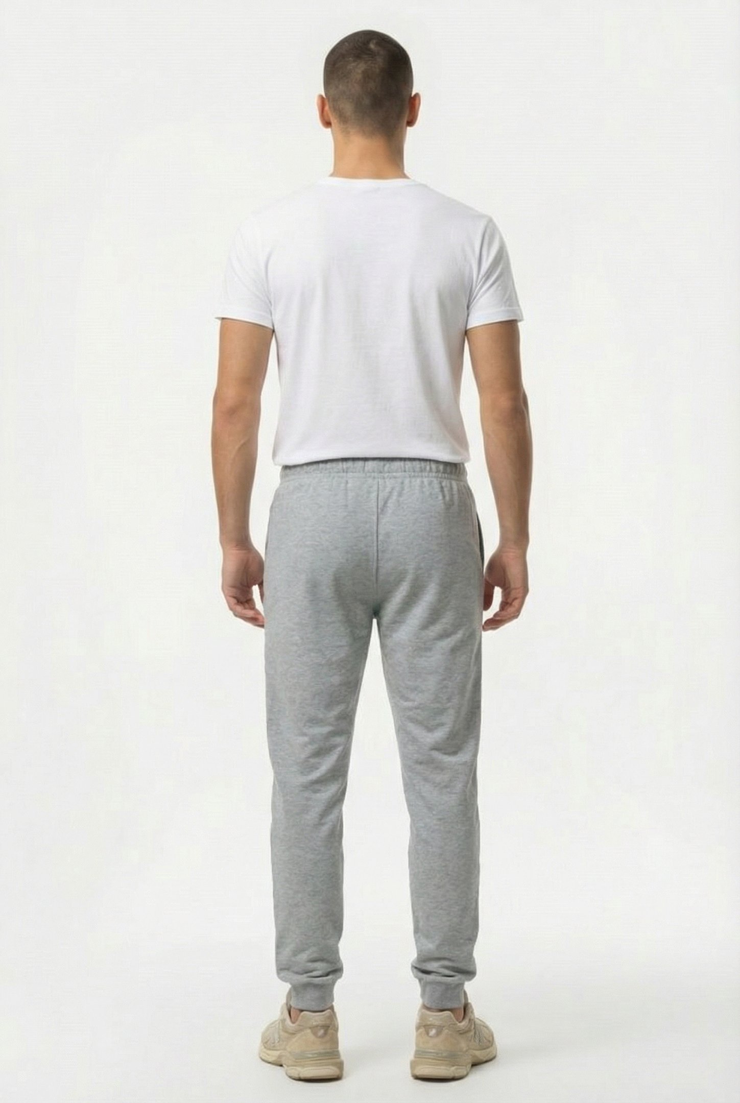 UNISEX ITALY FIN PANT MEDIUM GREY MELANGE 3