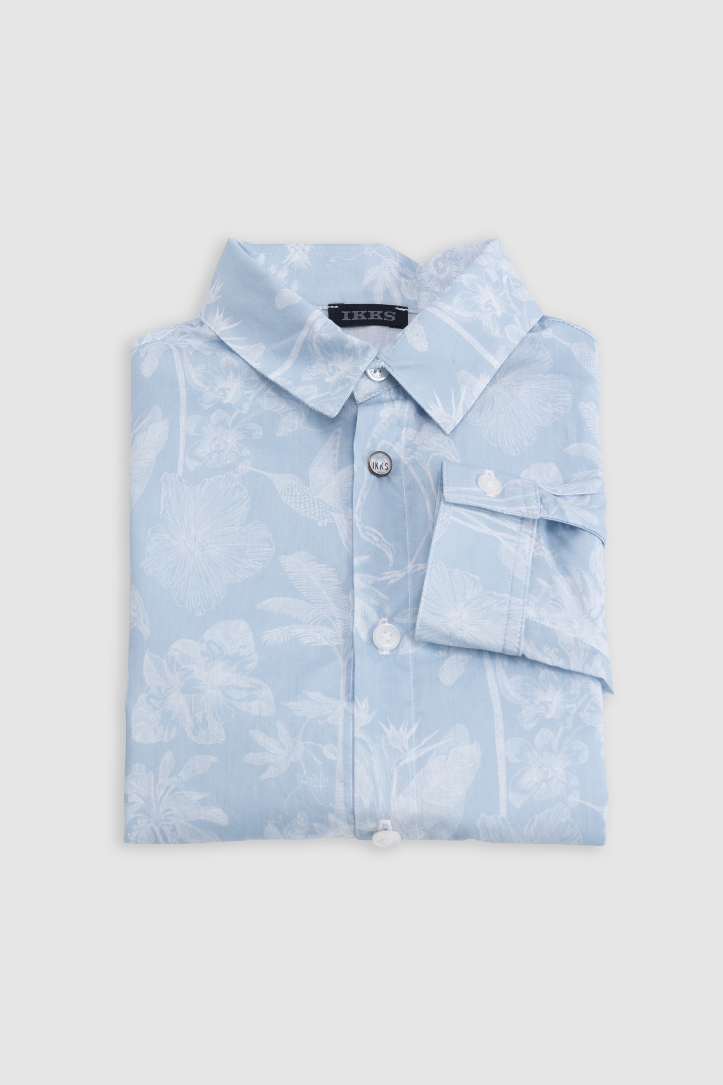 BLUE EXOTIC LIBERTY FABRIC SHIRT 3