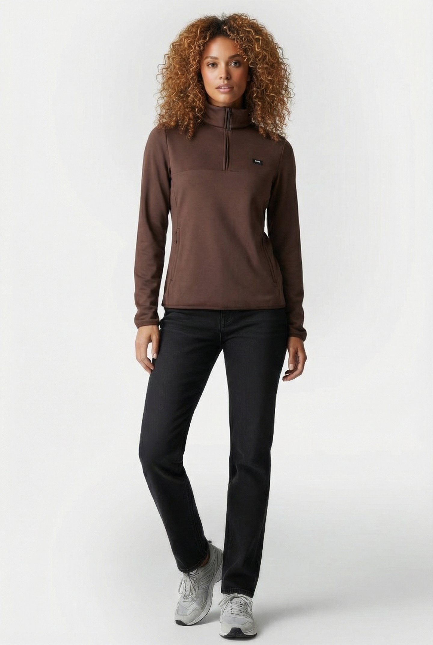 SINTRA FLEECE CURVE HALF ZIP FRAME UNISEX 2