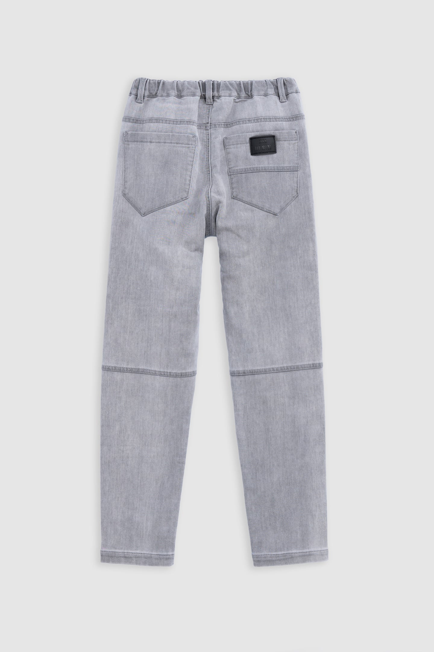 BOY'S GREY CUT-OFF KNEE JOGGER JEANS 2