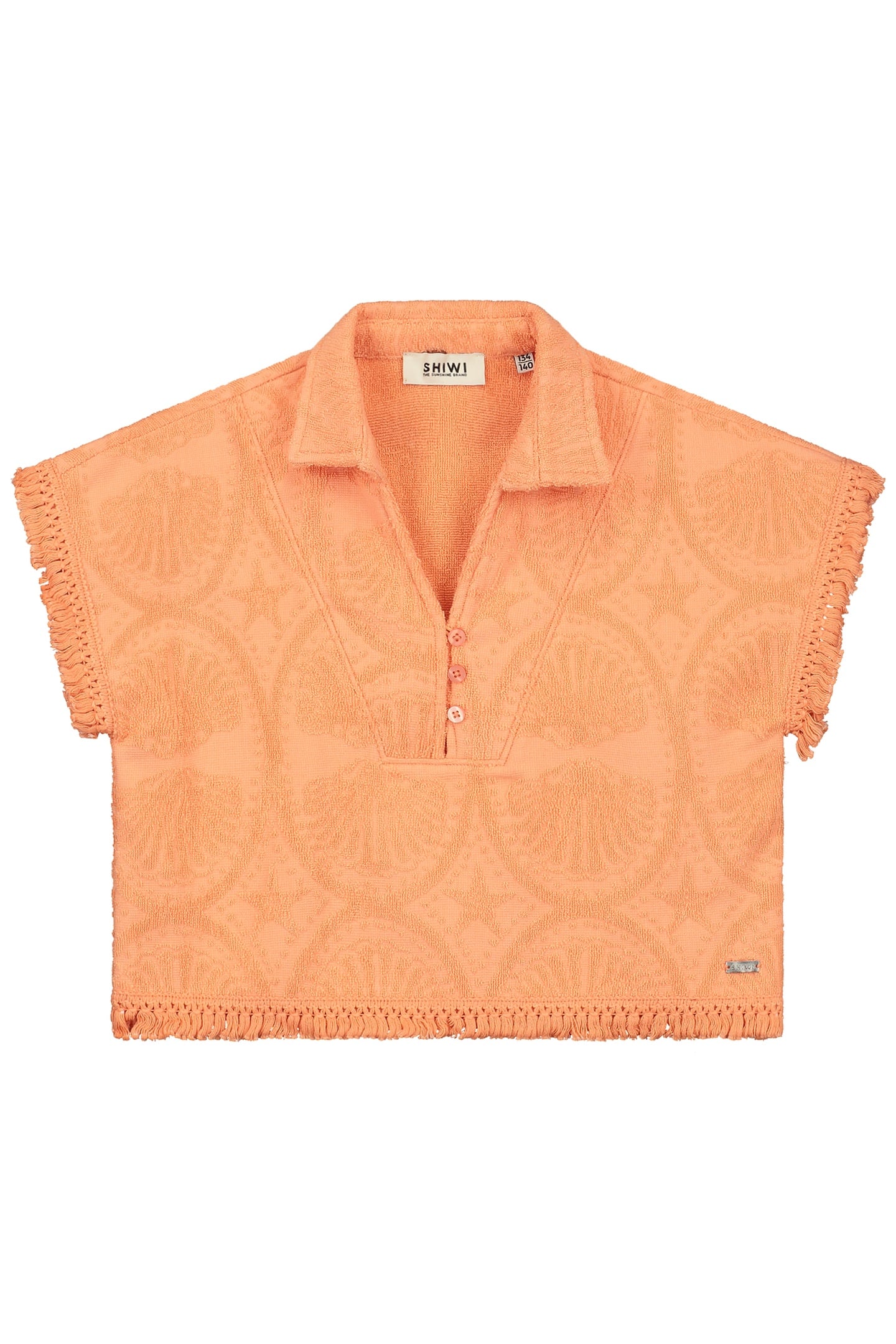 GIRLS ISRI TOP SEA PEARL ORANGE PEACH SEA PEARL 1