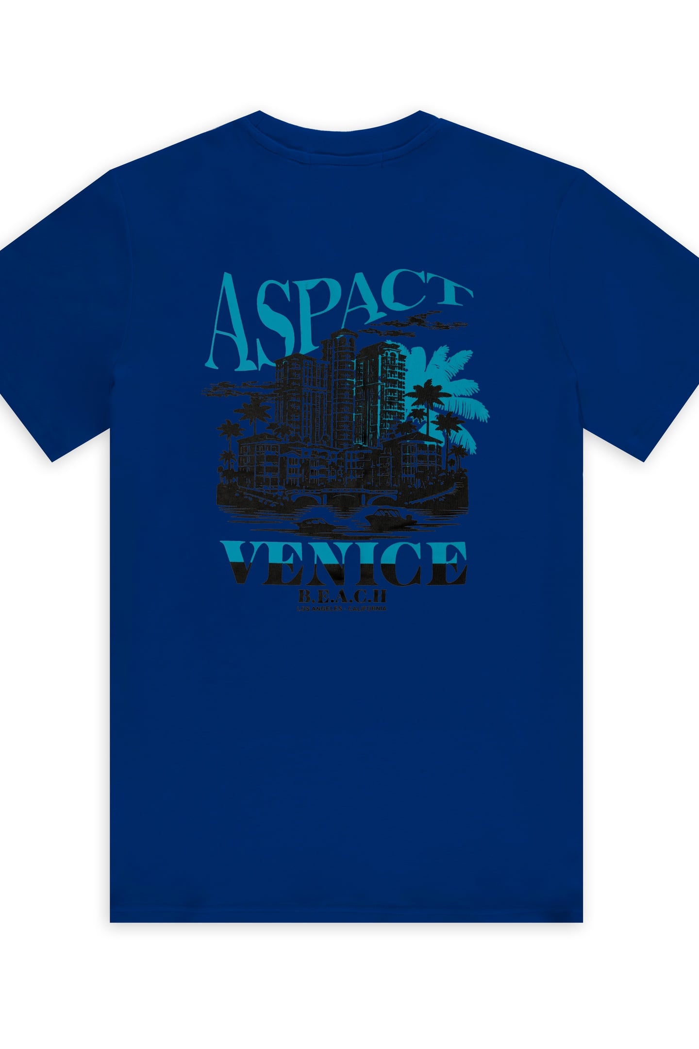 UNISEX MALIKA TEE BLUE 2