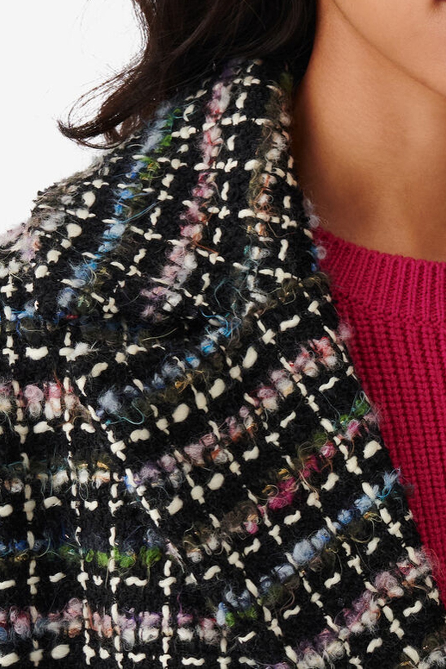 JUDIT OUTERWEAR BLACK MULTICO 6