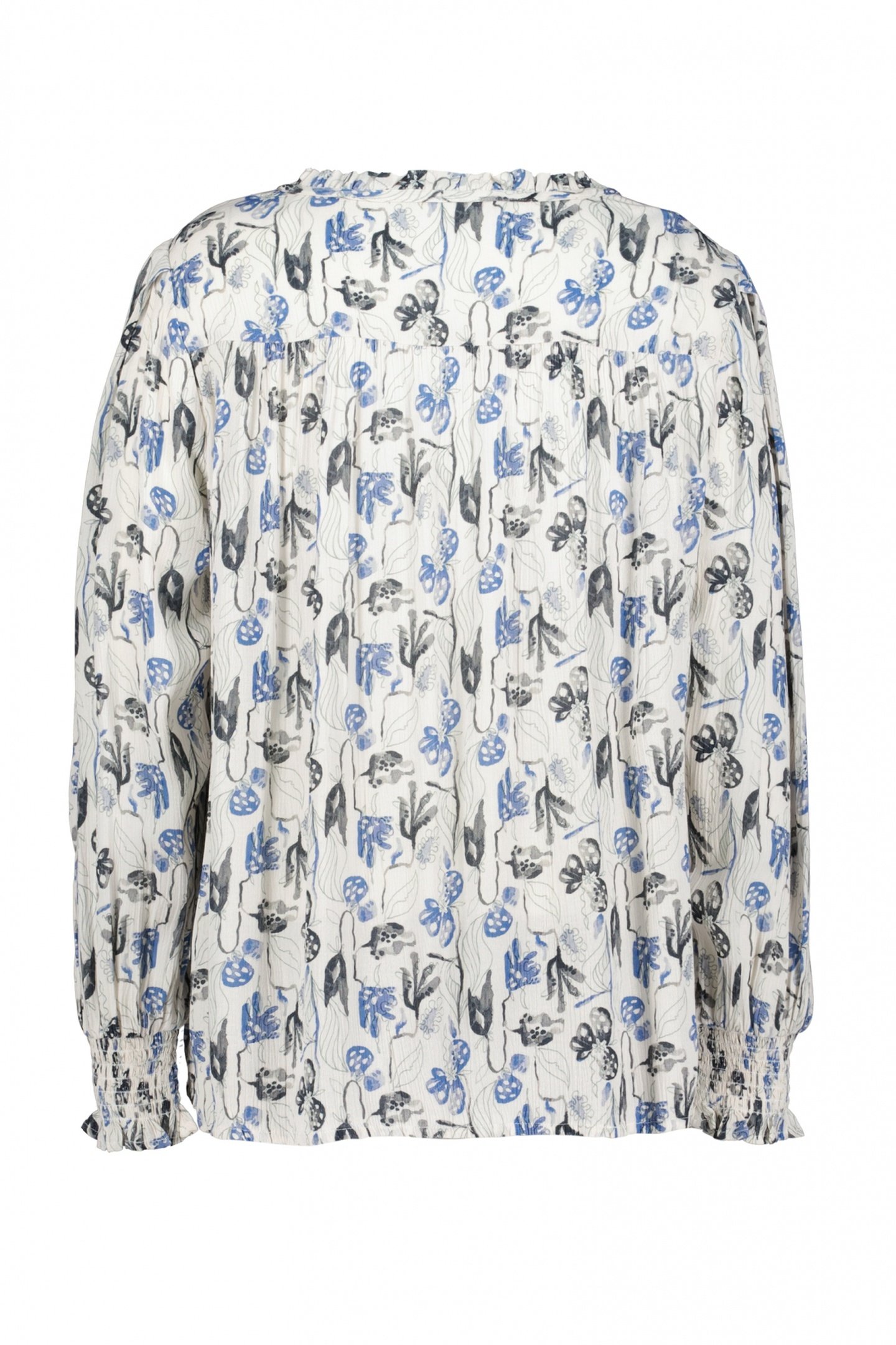 BLOUSE VIENNA OFFWHITE AMBIANCE XS PRINT 6