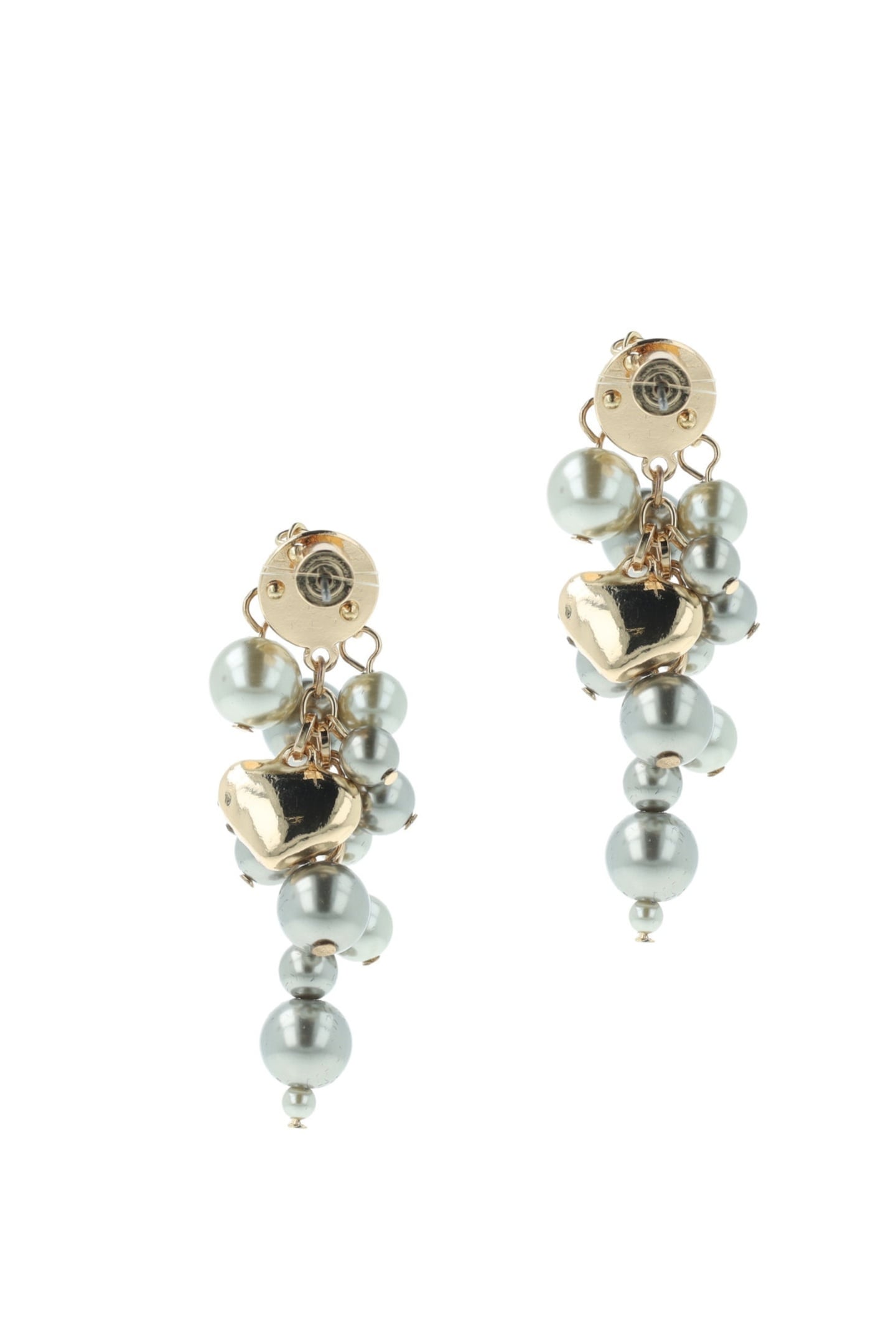 ULTIMATE PEARL EARHANGERS GREY 2