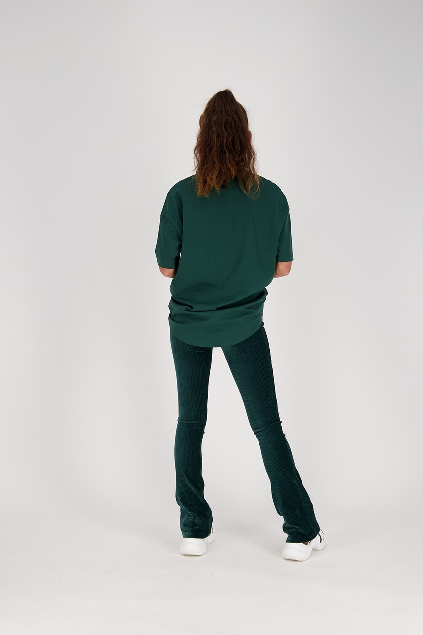 HAMIRA SHORT SLEEVE FIR GREEN 2