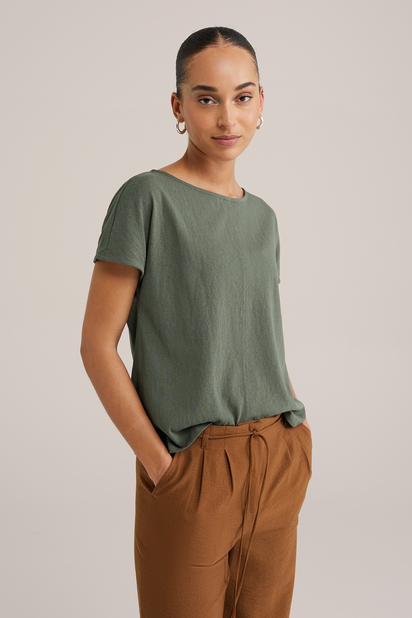 T-SHIRT ARMY GREEN 2