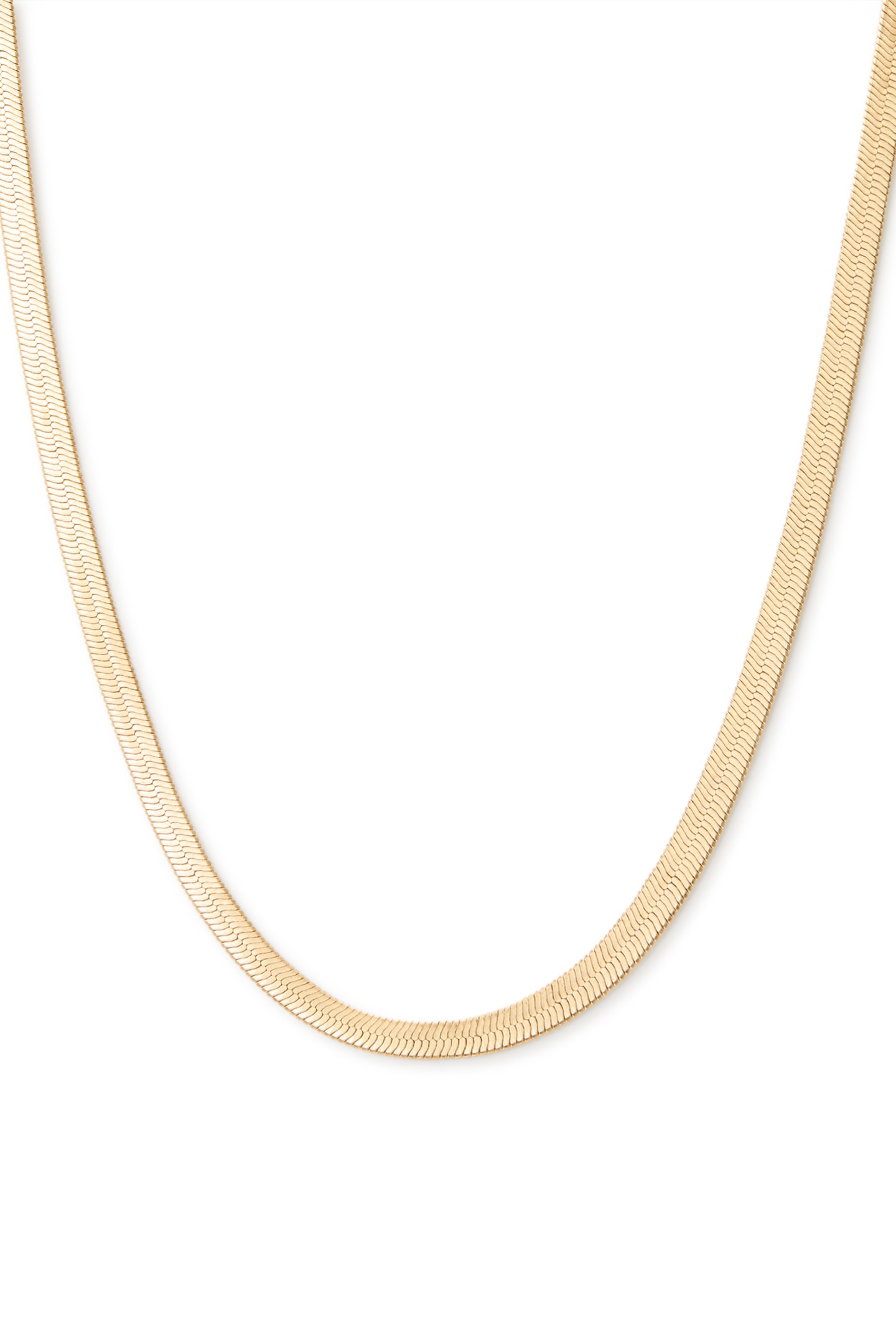 EDEN NECKLACE WARM BRASS 1