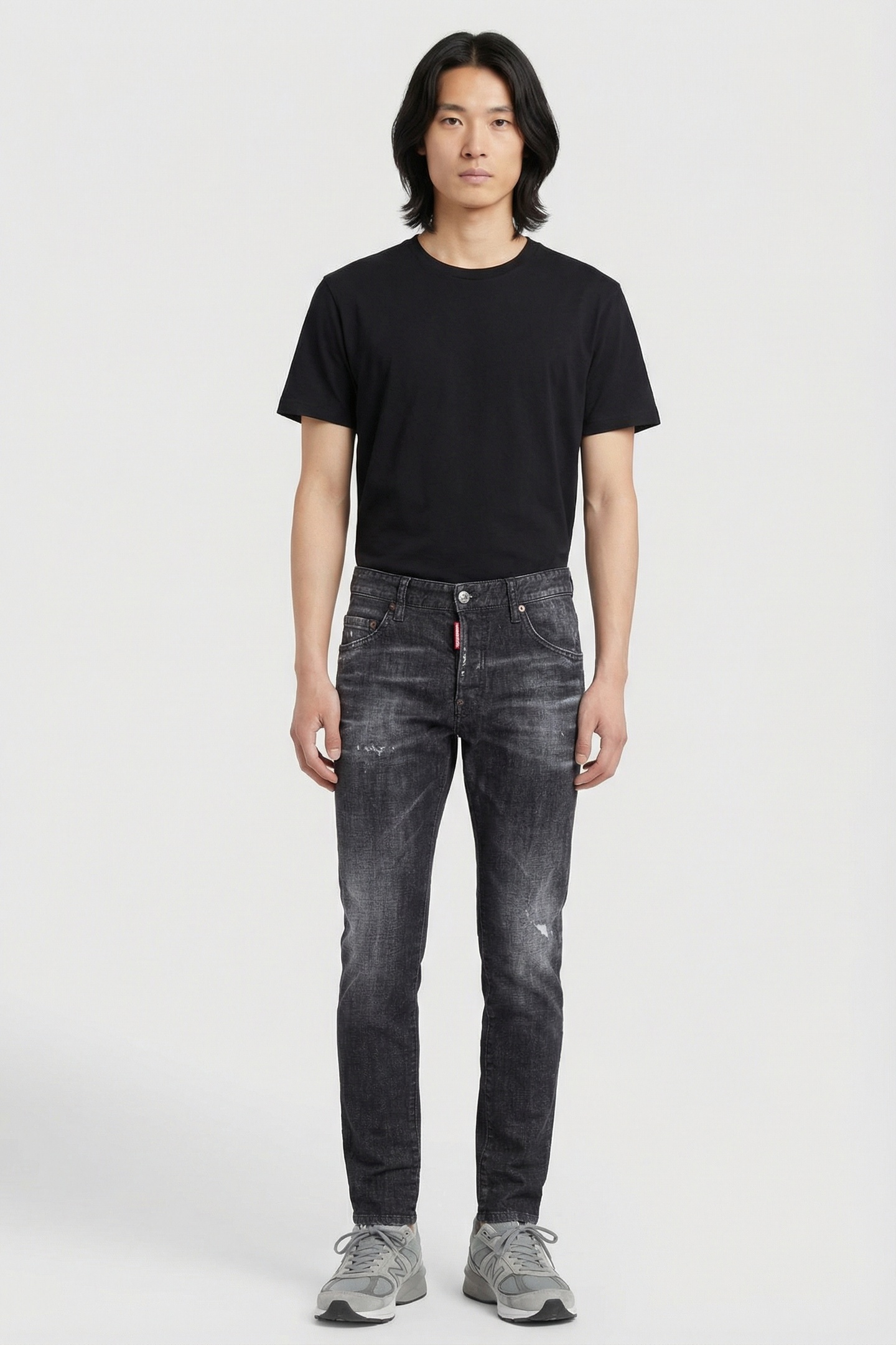 JEANS 5 POCKETS BLACK 1