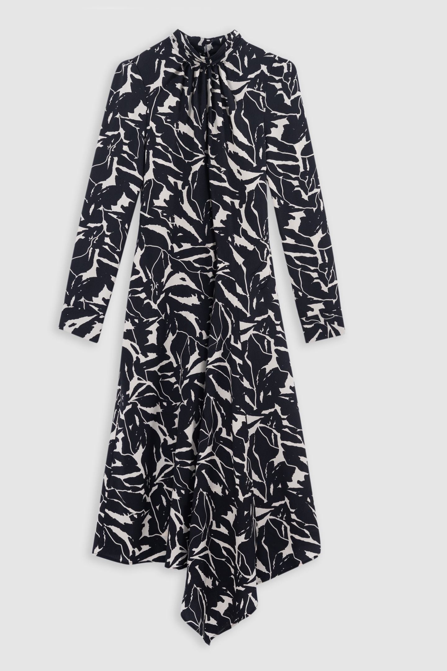 BLACK FLORAL ZEBRA PRINT DRESS 5