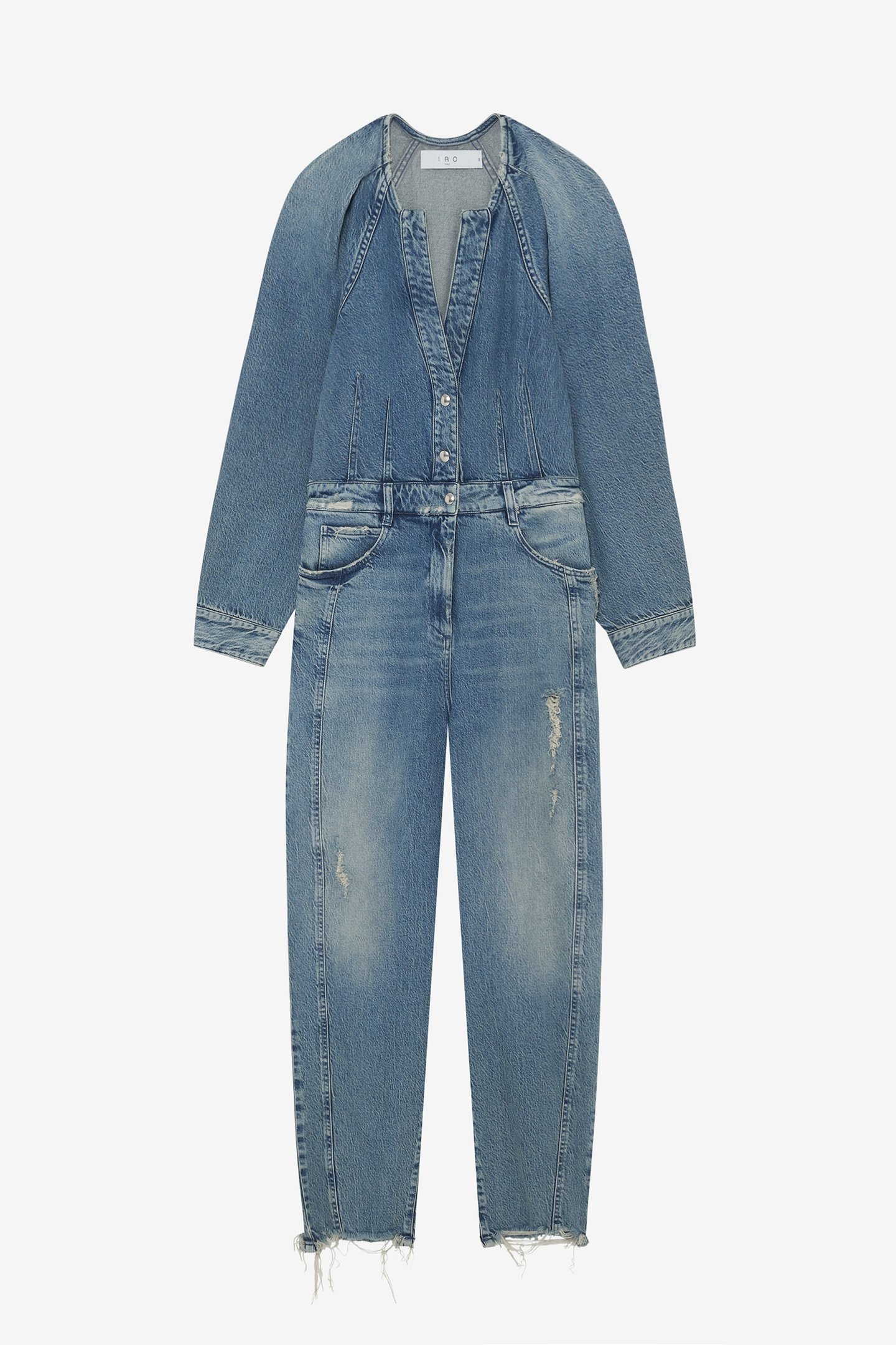 SETIA JUMPSUIT MID BLUE DESTROY 5