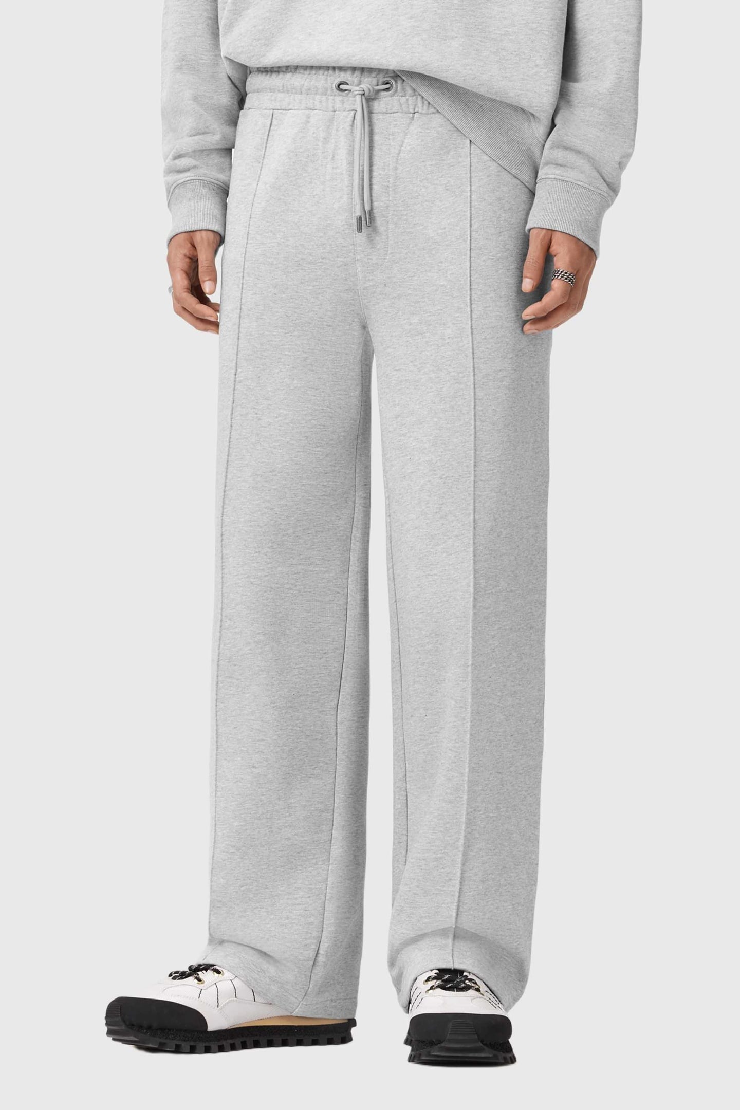 MILO SWEATPANT LIGHT GREY MARL 1