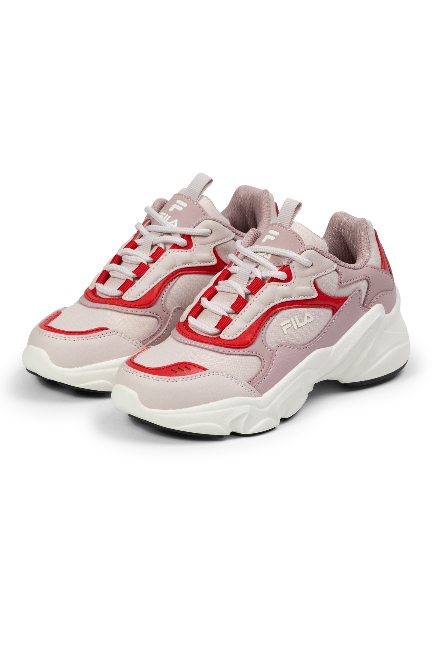 COLLENE CB KIDS PALE MAUVE-FILA RED 1