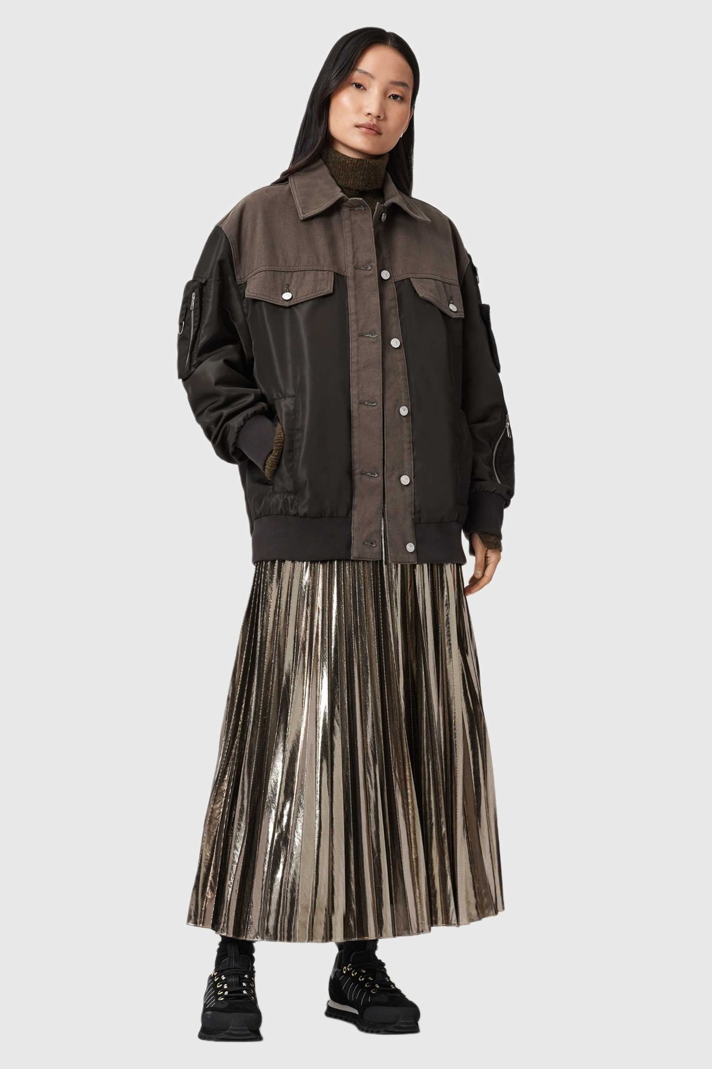 SPARK DRESS BRONZE BROWN 3