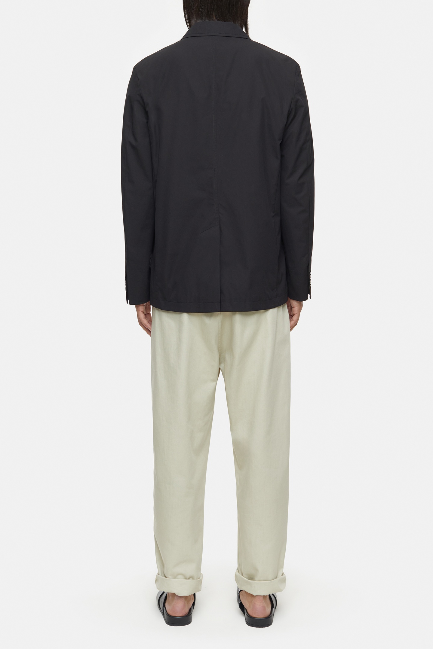 SINGLE BREASTED BLAZER BLACK 3